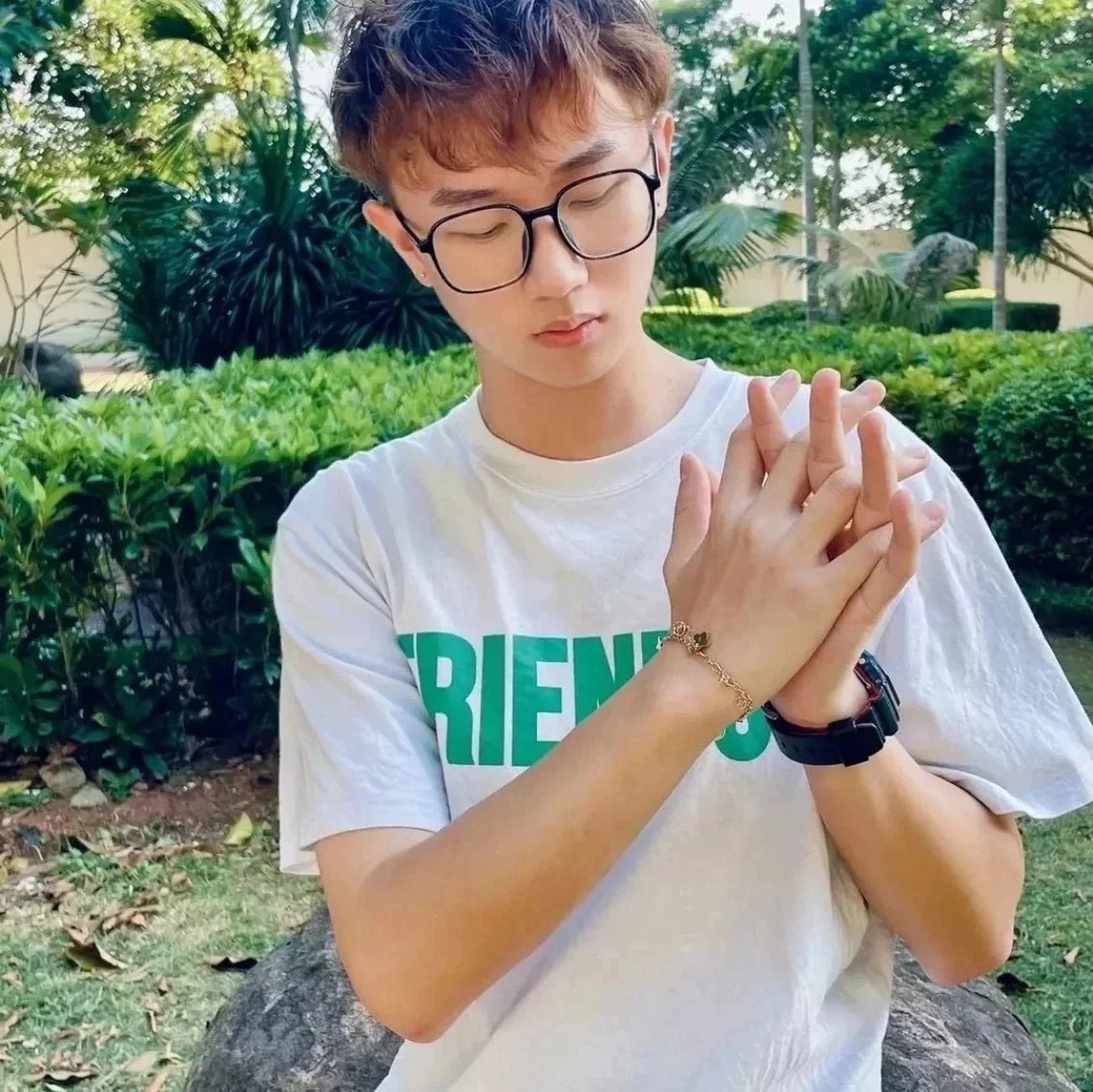 Item ID 8368 Advanced customization - floral bracelet - gold plated bracelet - Adju