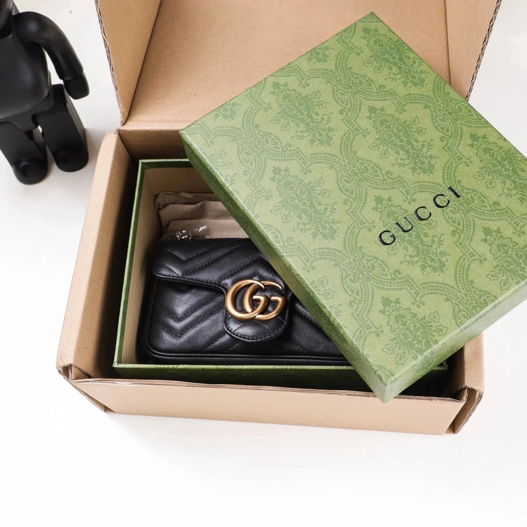 Item ID 8479 GUC- Hot stamping pair Glogo- classic retro mini shoulder bag crossbod