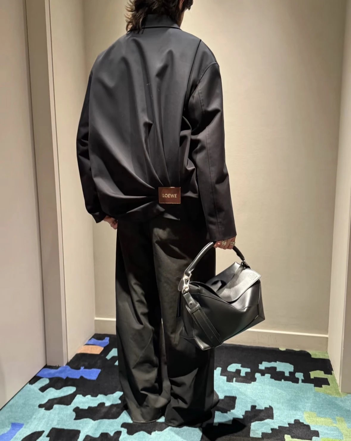 Item ID 8033 L0EWE-SS26-“ Imported leather ”“ Combed cotton twill ” Solid color