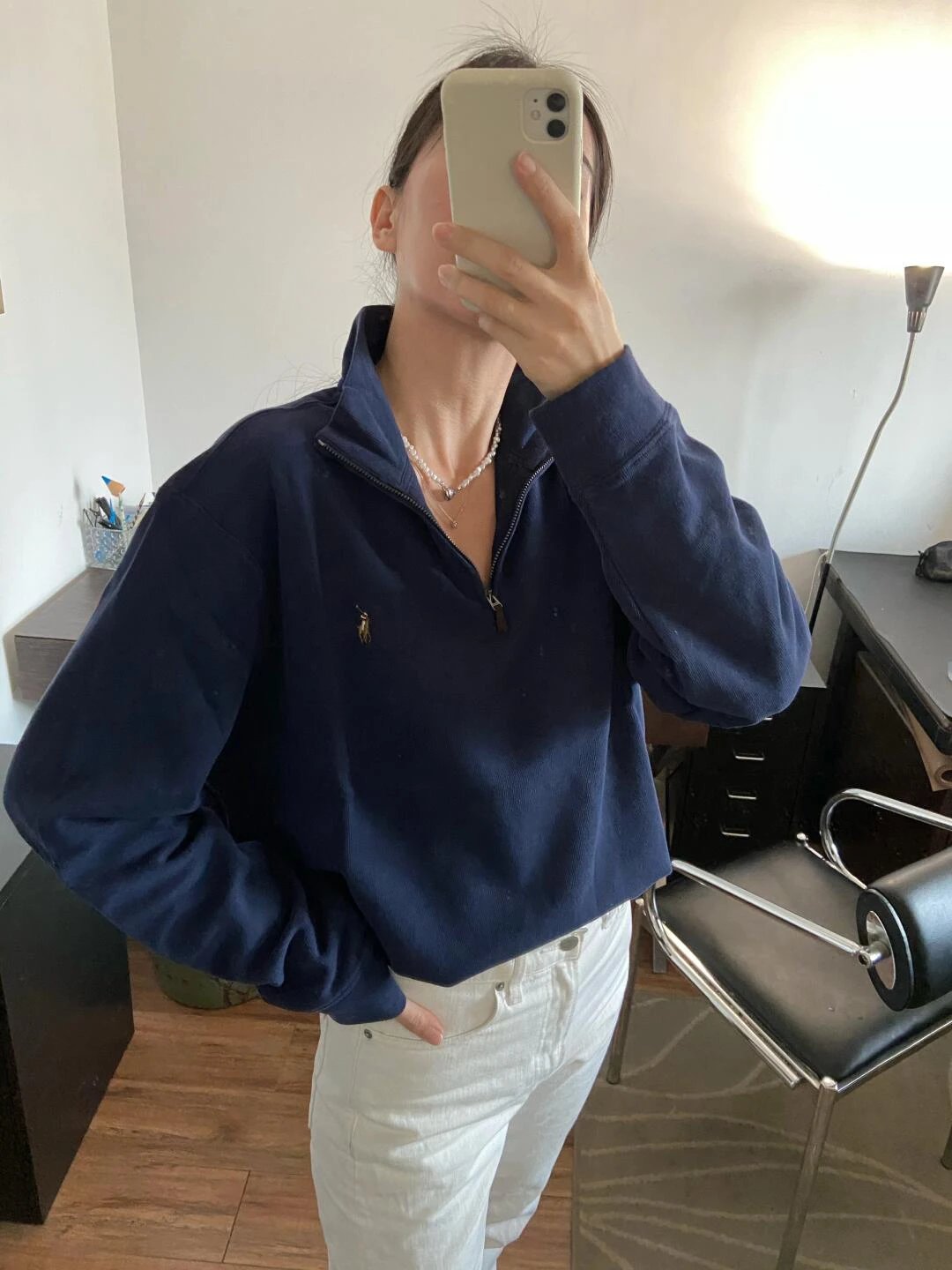 Item ID 8089 Ra1ph-Laurent- ralph lauren -2023FW- Equestrian embroidered stand coll