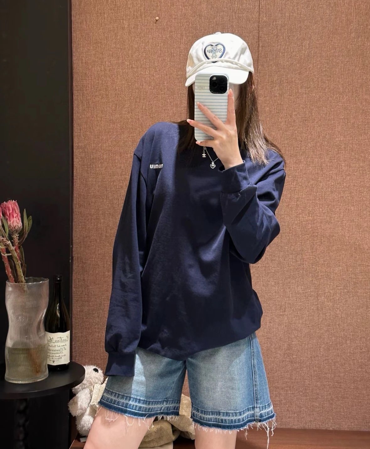 Item ID 8188 MIU-MIU Miu Miu - long sleeves -26 Combed cotton plain weave - ribbing