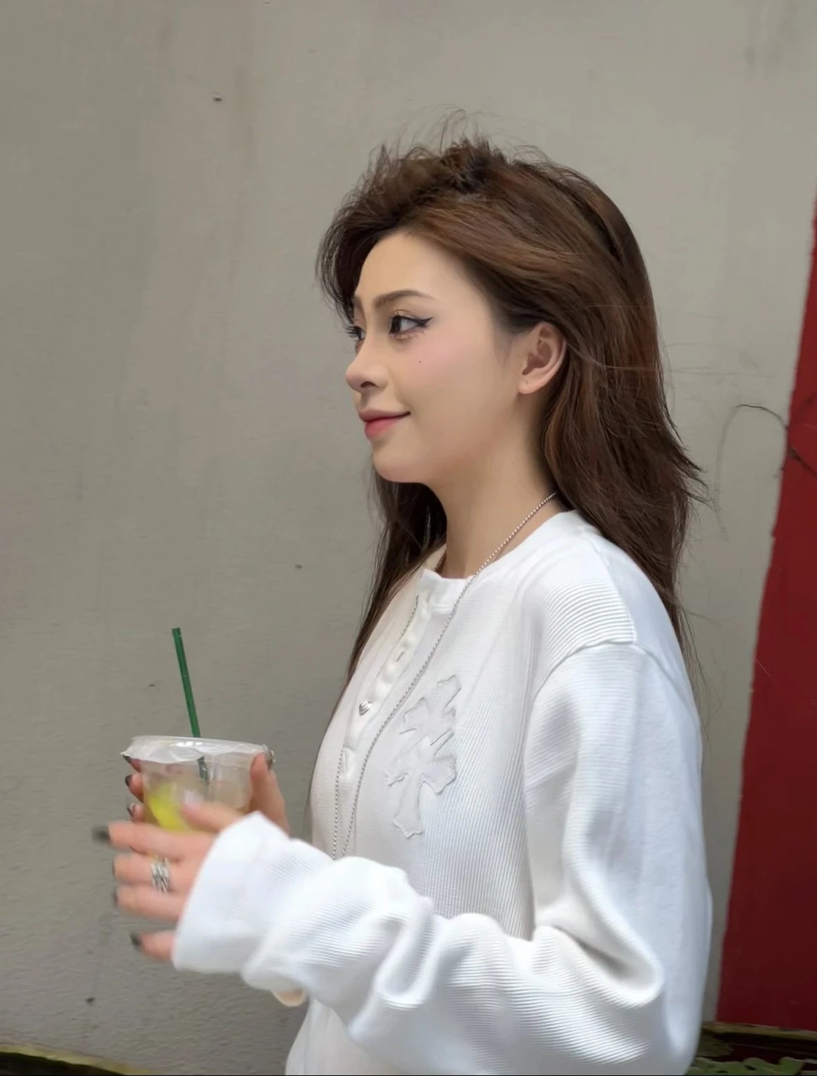 Item ID 8192 【 Pre-sale 15-20 Delivery within 1 day 】 Crow Heart Waffle Long Sleeve