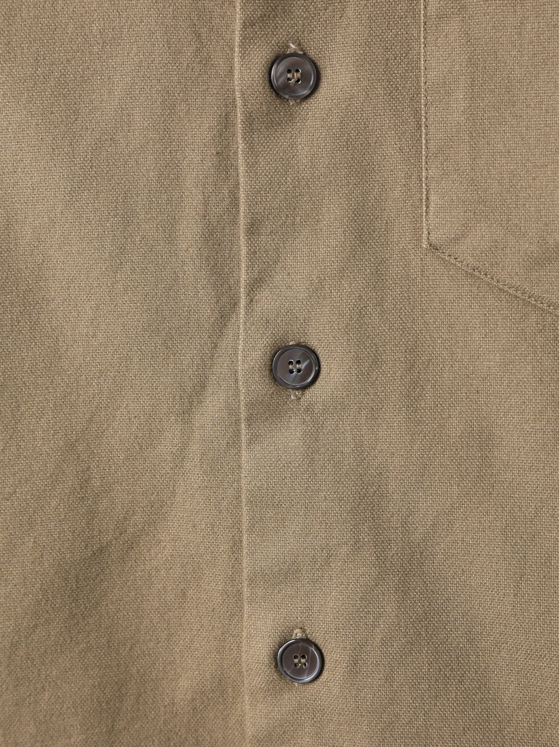 Item ID 8212 AmiParis-2023ss Classic - workwear pocket shirt - heavyweight fabric