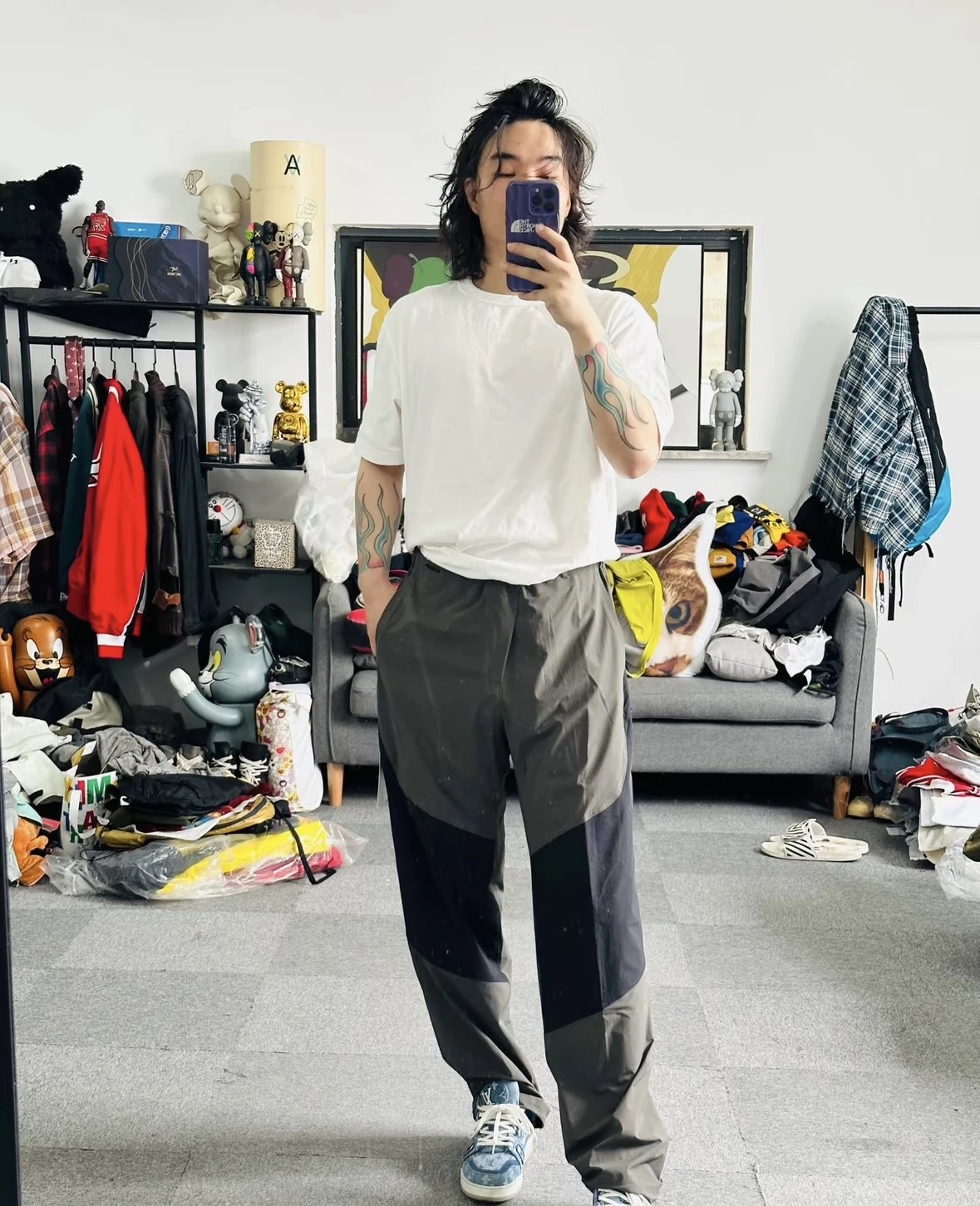 Item ID 8357 SS23S-Drop5 Series - _Elastic Technology Fabric_ CargoPant Retro Sport