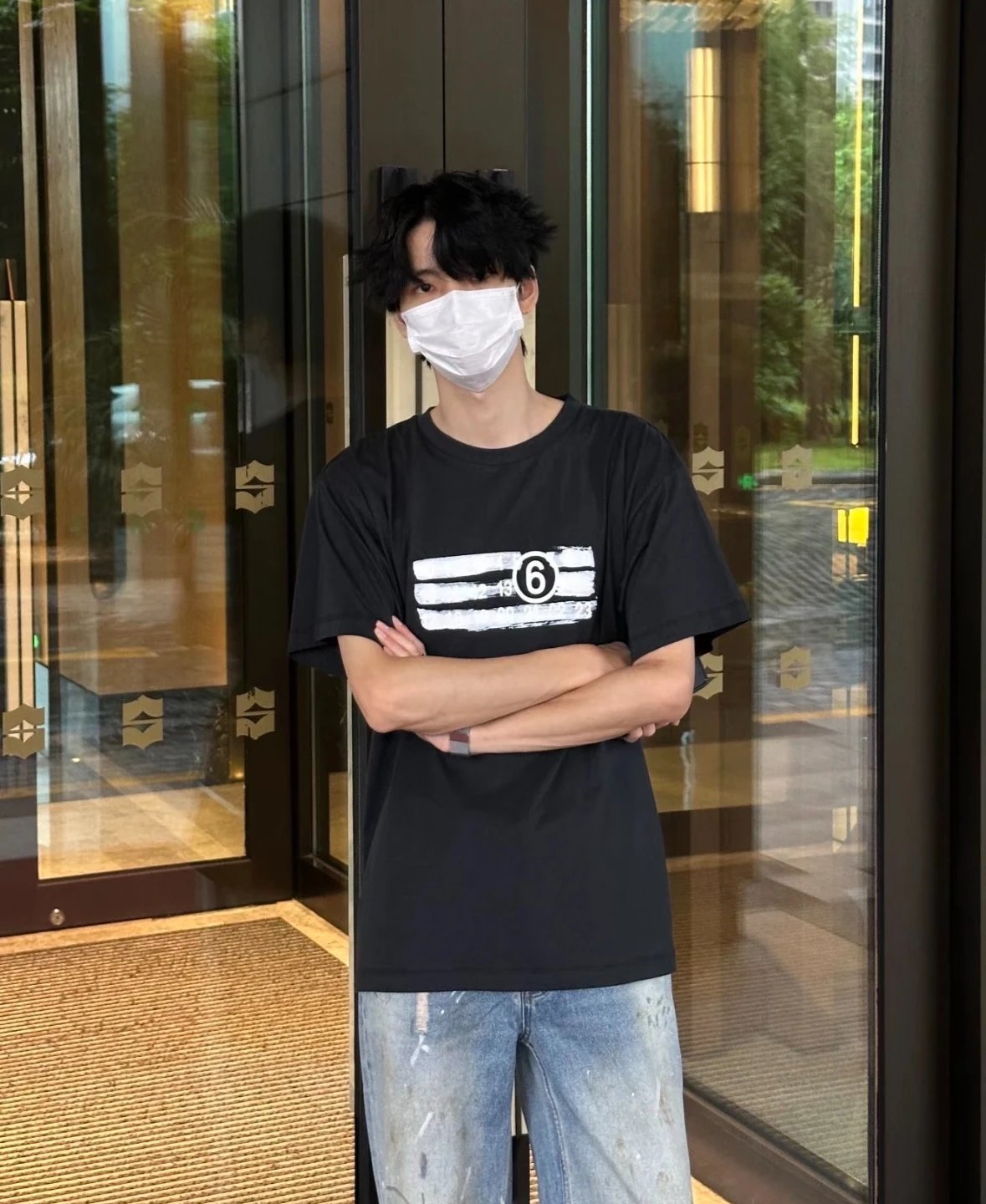 Item ID 8328 MM6-Magila SS25 _Correct Layered Printing_ - Digital Printed Round Nec