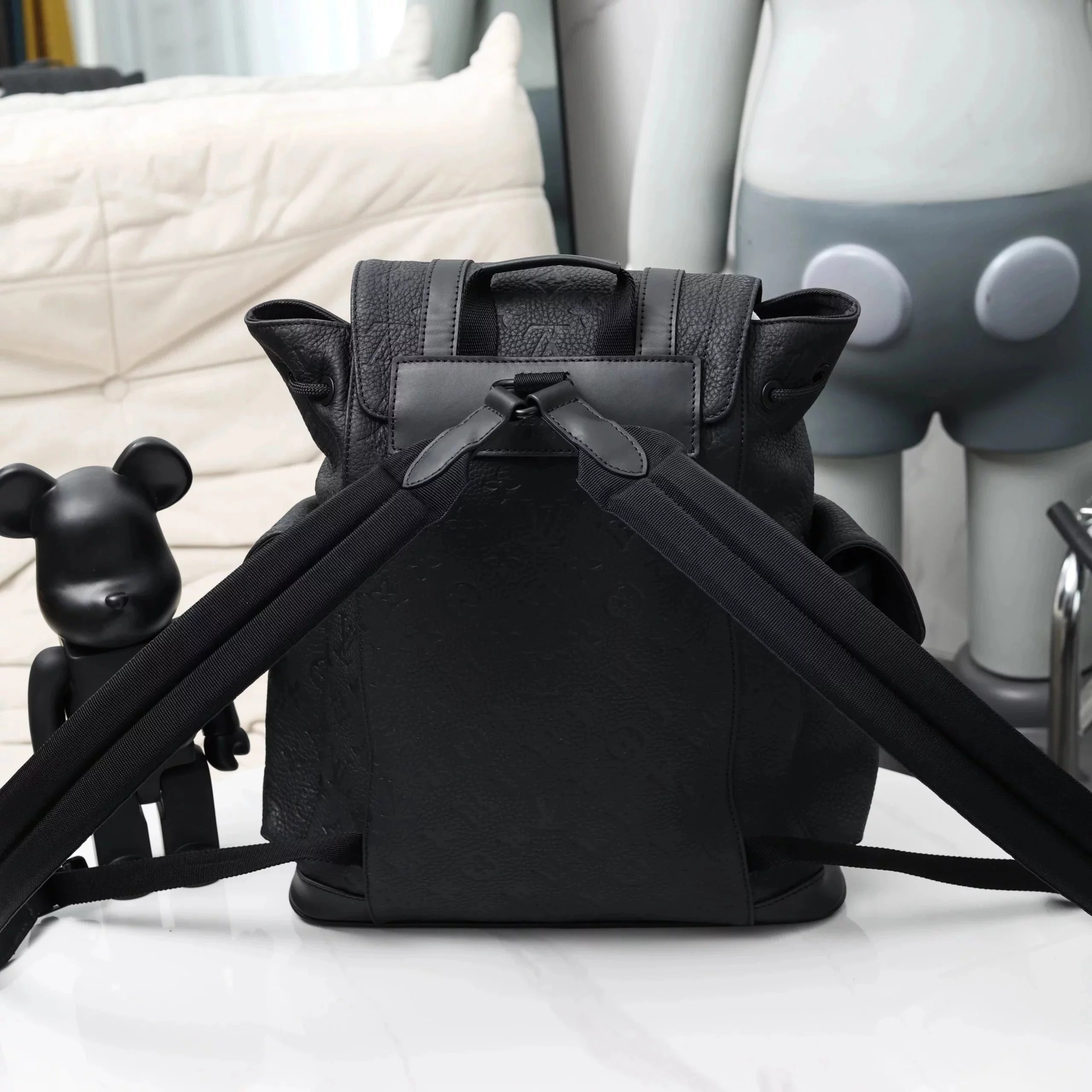 Item ID 8512 top backpack - Advanced customization - Full printed old flower flap b
