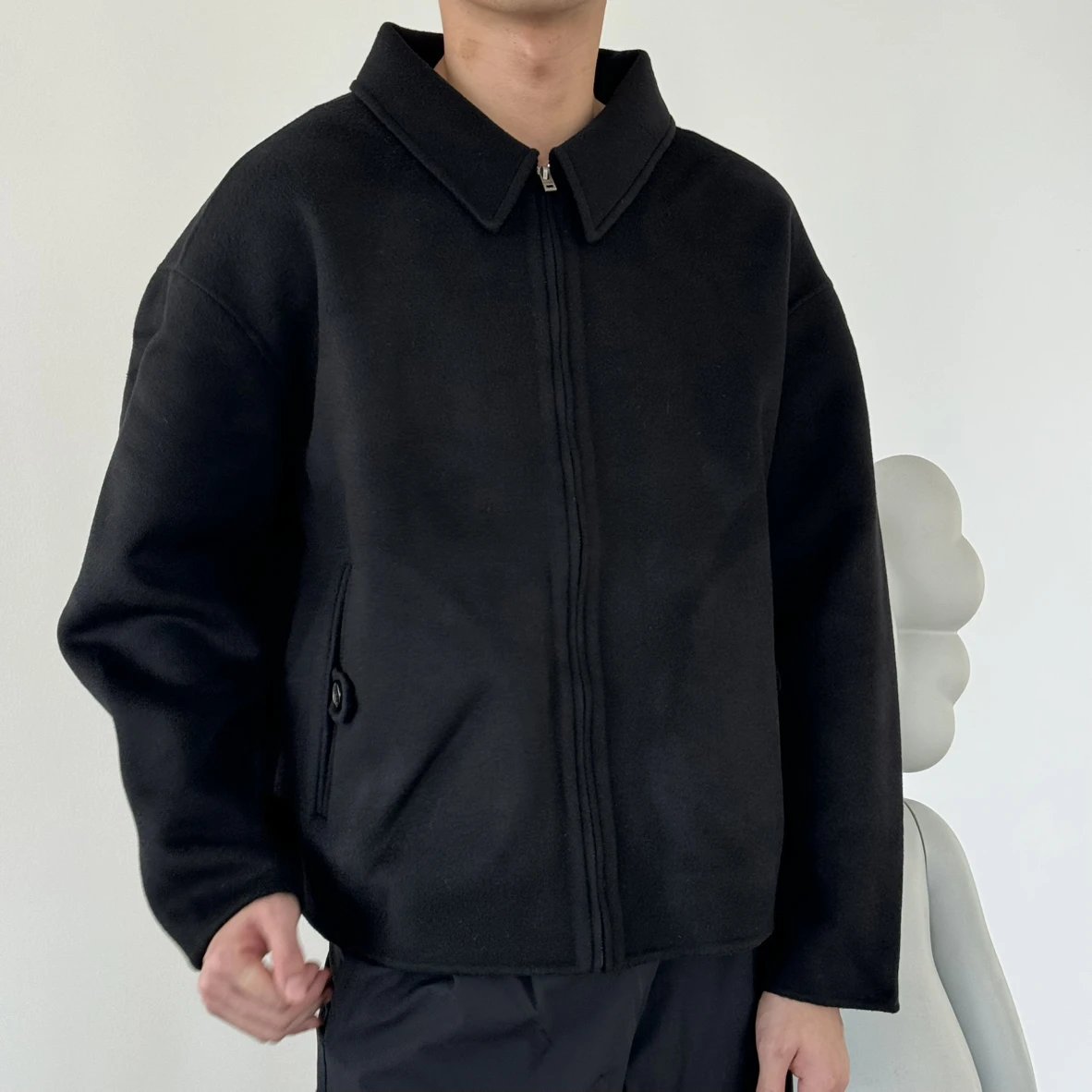 Item ID 8010 AcneStudios-FW25-“91 Sheep wool ➕9 cashmere ”- Attached test report -