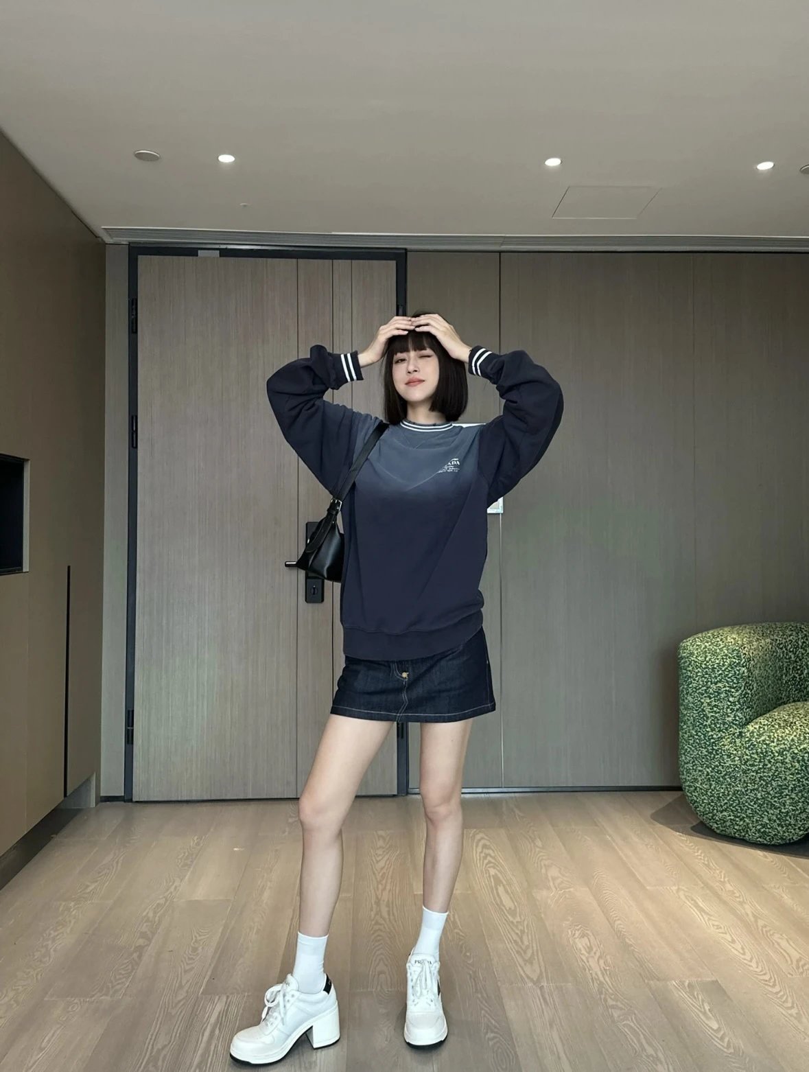 Item ID 8088 PRD-SS24Logo-“ Heavy industrial washing ”“ Purely hand-sanded ” Printe