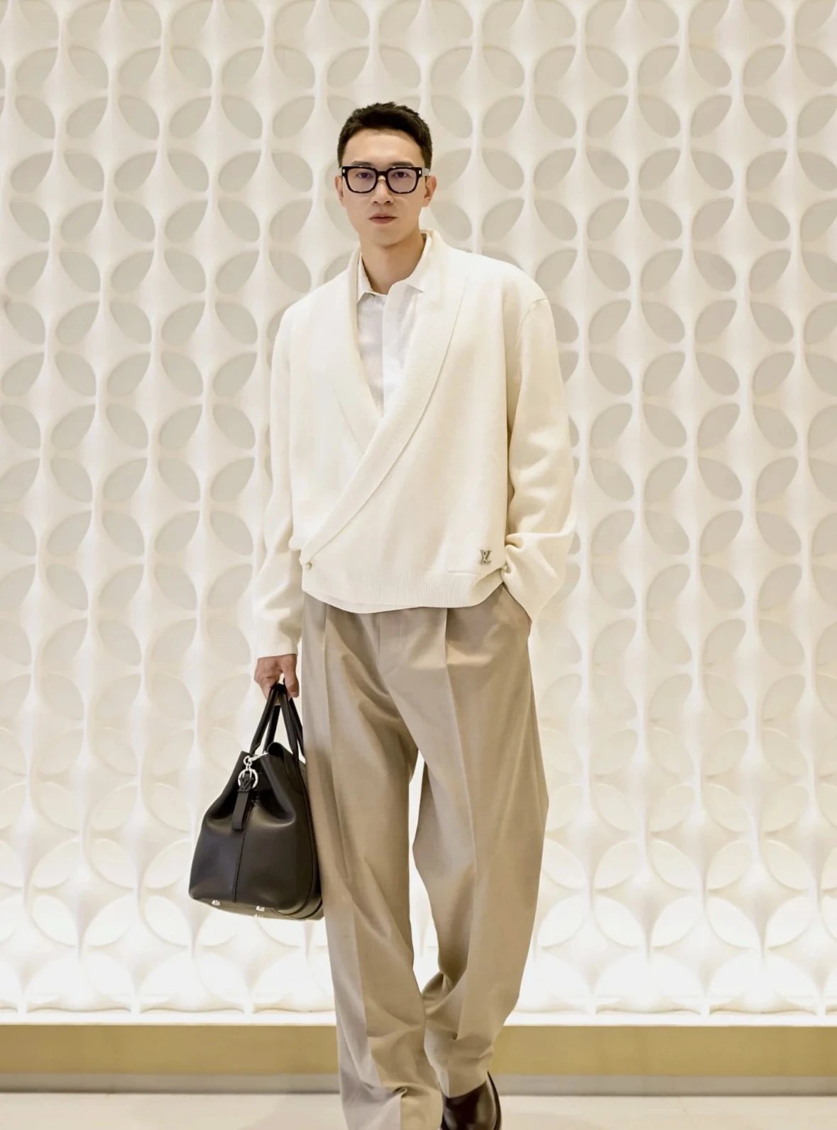 Item ID 8003 FW25“70% Sheep wool -30% Combed cotton ” Early autumn men's series let