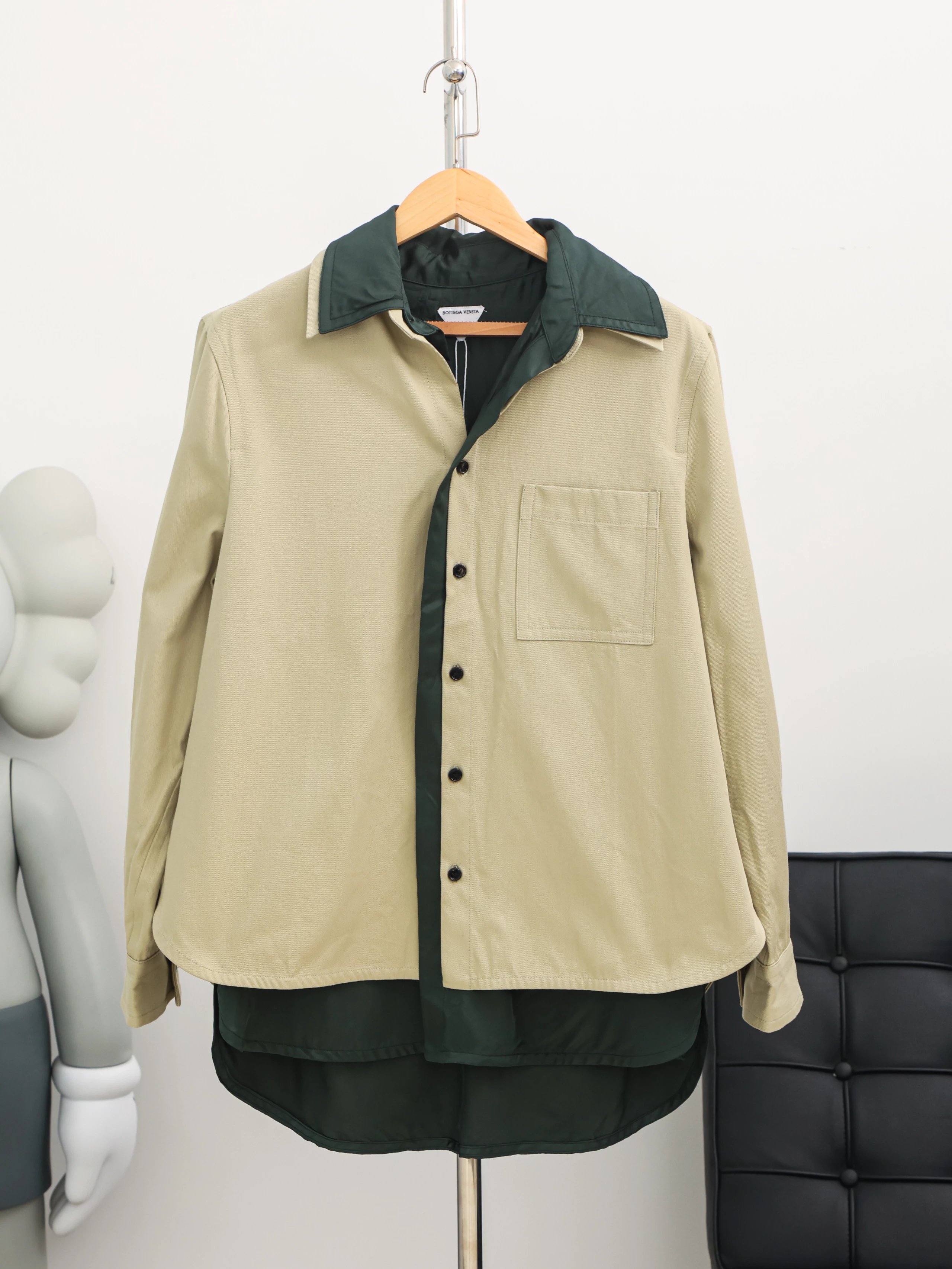 Item ID 8216 Botteg@-Veneta-Bv-2023ss- Really two double layer shirt jackets （ Silk