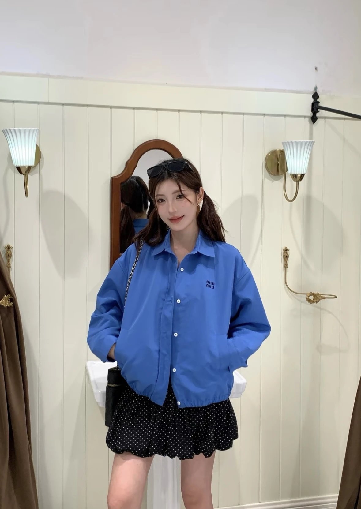 Item ID 8034 M1U-M1U Miu - SS25- _32 piece double stranded silk fabric_ summer coll