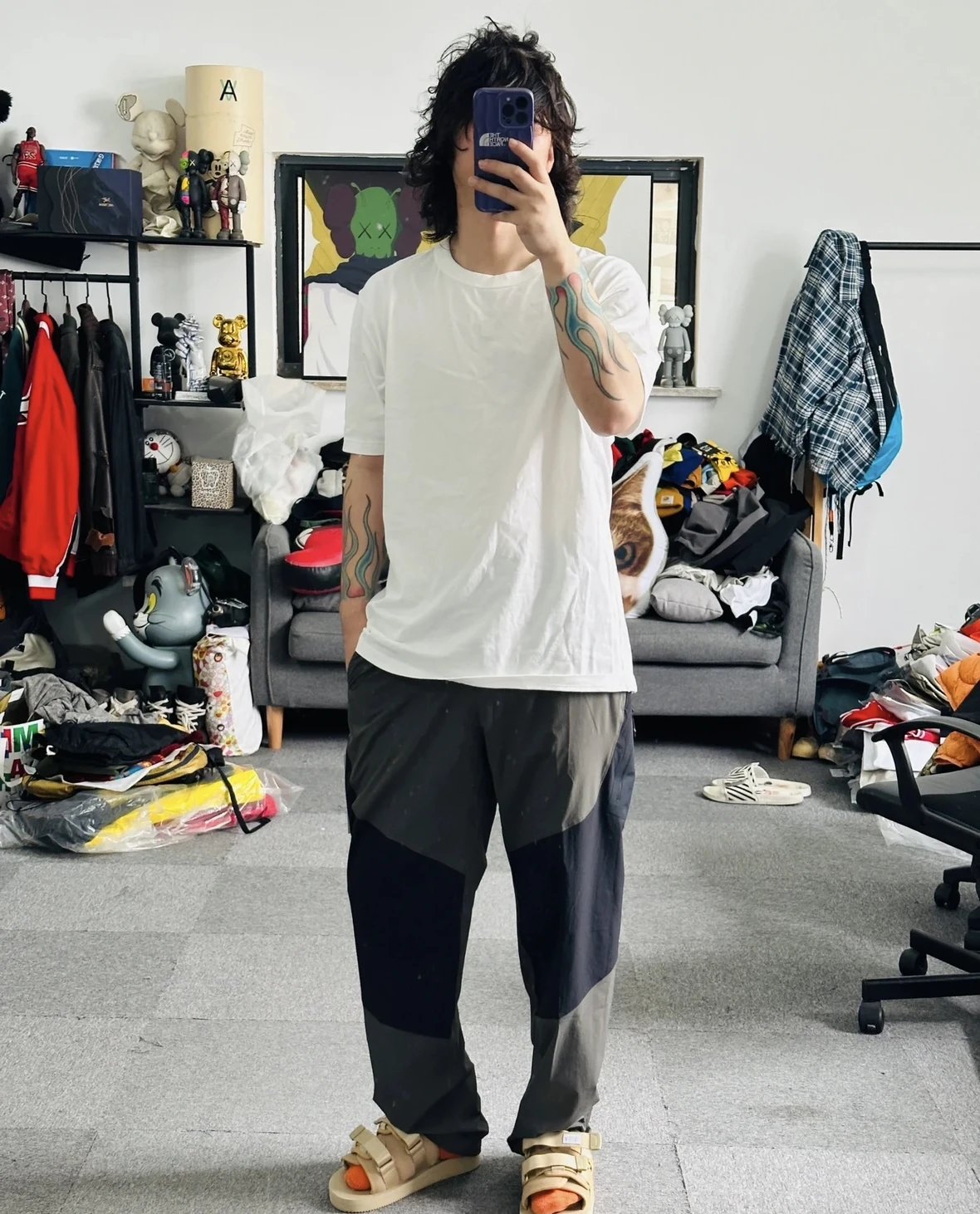 Item ID 8357 SS23S-Drop5 Series - _Elastic Technology Fabric_ CargoPant Retro Sport