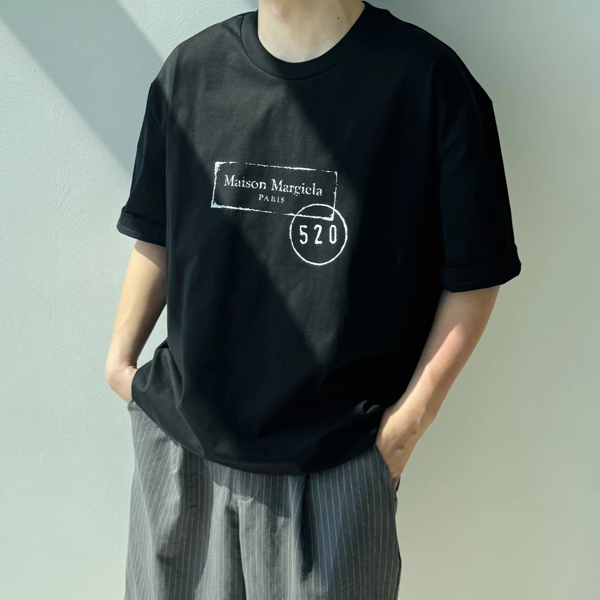 Item ID 8323 Ma1son-Margiala-2025ss-520 Limited Series - Blur Letter Printed Short