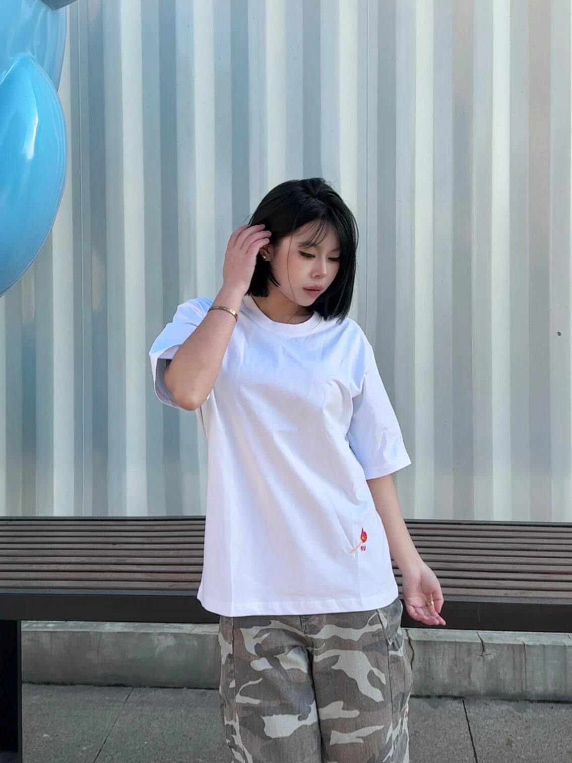 Item ID 8294 Bottega-Venet@-BV-2025ss- Small match pattern embroidered short sleeve