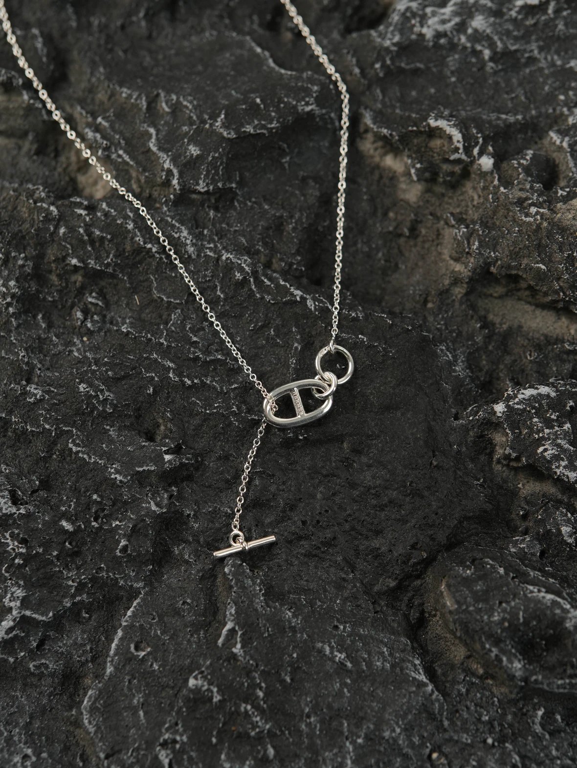 Item ID 8388 “ Valentine's Day only ”Chained-Ancre-“925 silver ” Fashionable Pig No