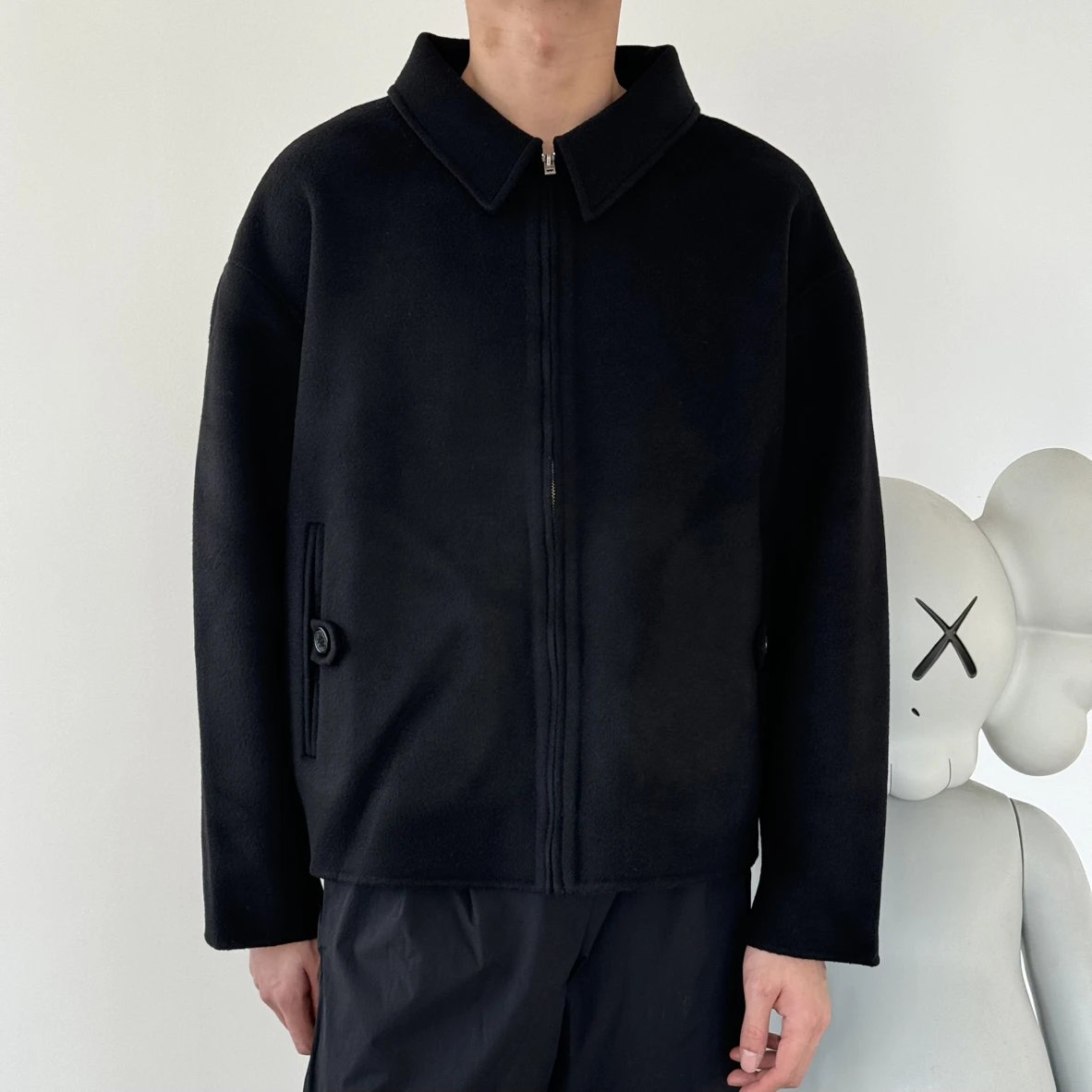 Item ID 8010 AcneStudios-FW25-“91 Sheep wool ➕9 cashmere ”- Attached test report -