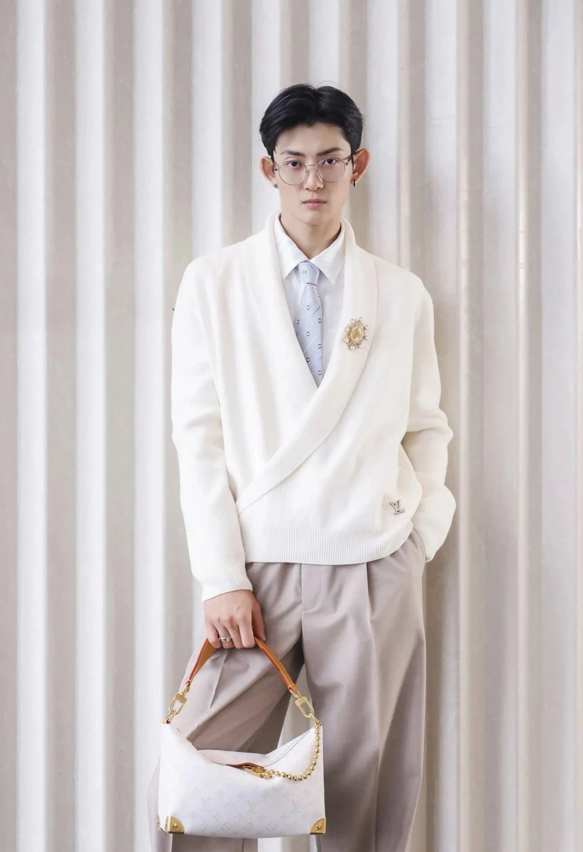 Item ID 8003 FW25“70% Sheep wool -30% Combed cotton ” Early autumn men's series let