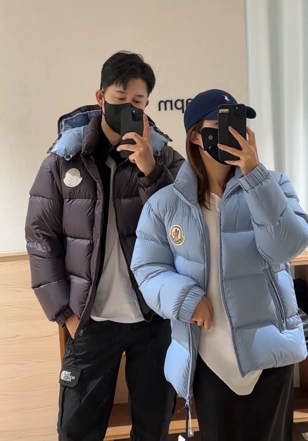 Item ID 8095 -Cyclone series - 2-in-1 detachable design goose down jacket “90 white