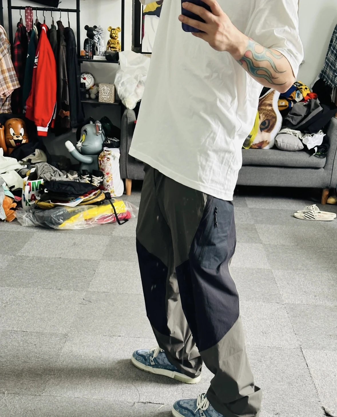 Item ID 8357 SS23S-Drop5 Series - _Elastic Technology Fabric_ CargoPant Retro Sport