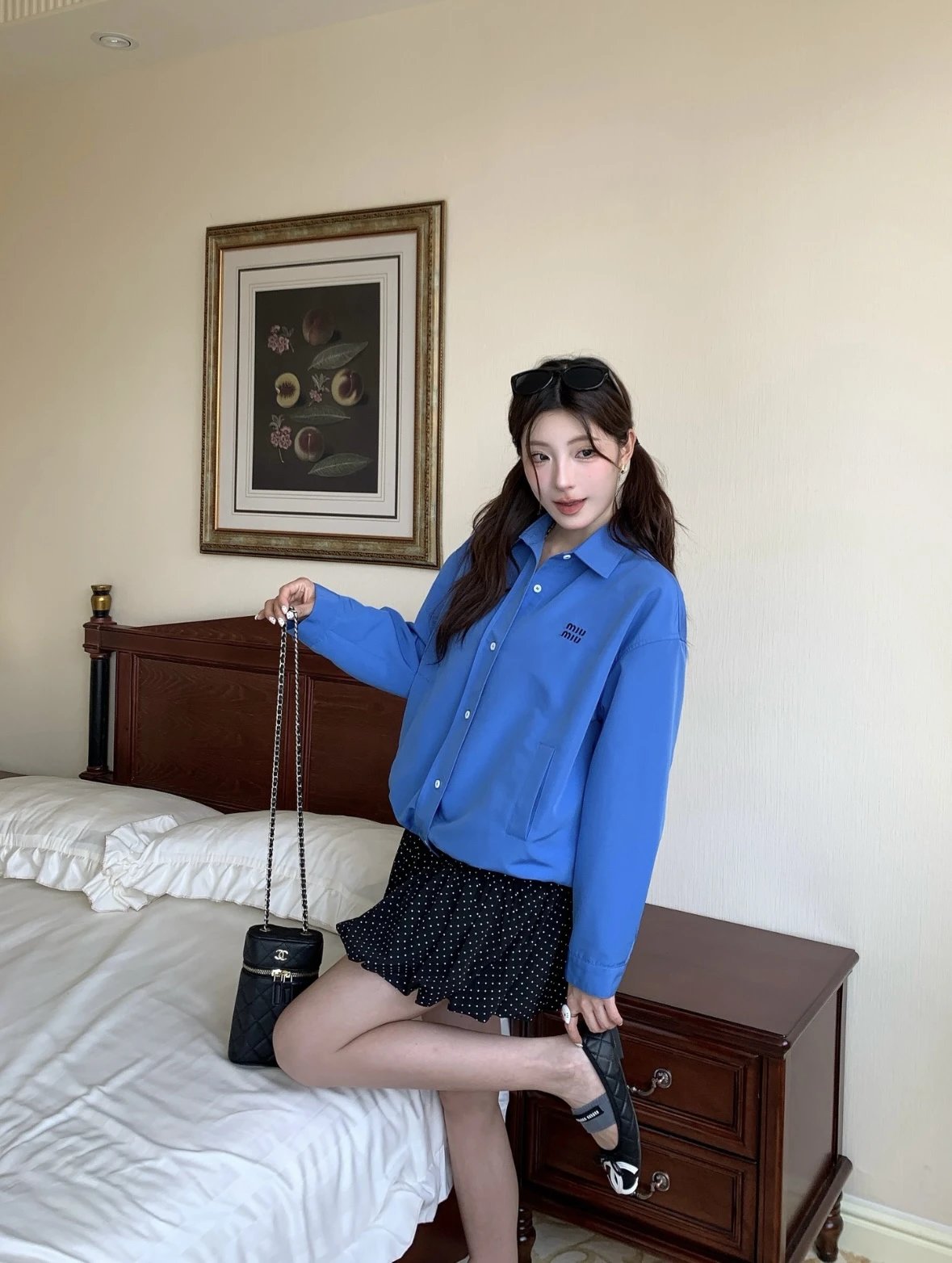 Item ID 8034 M1U-M1U Miu - SS25- _32 piece double stranded silk fabric_ summer coll