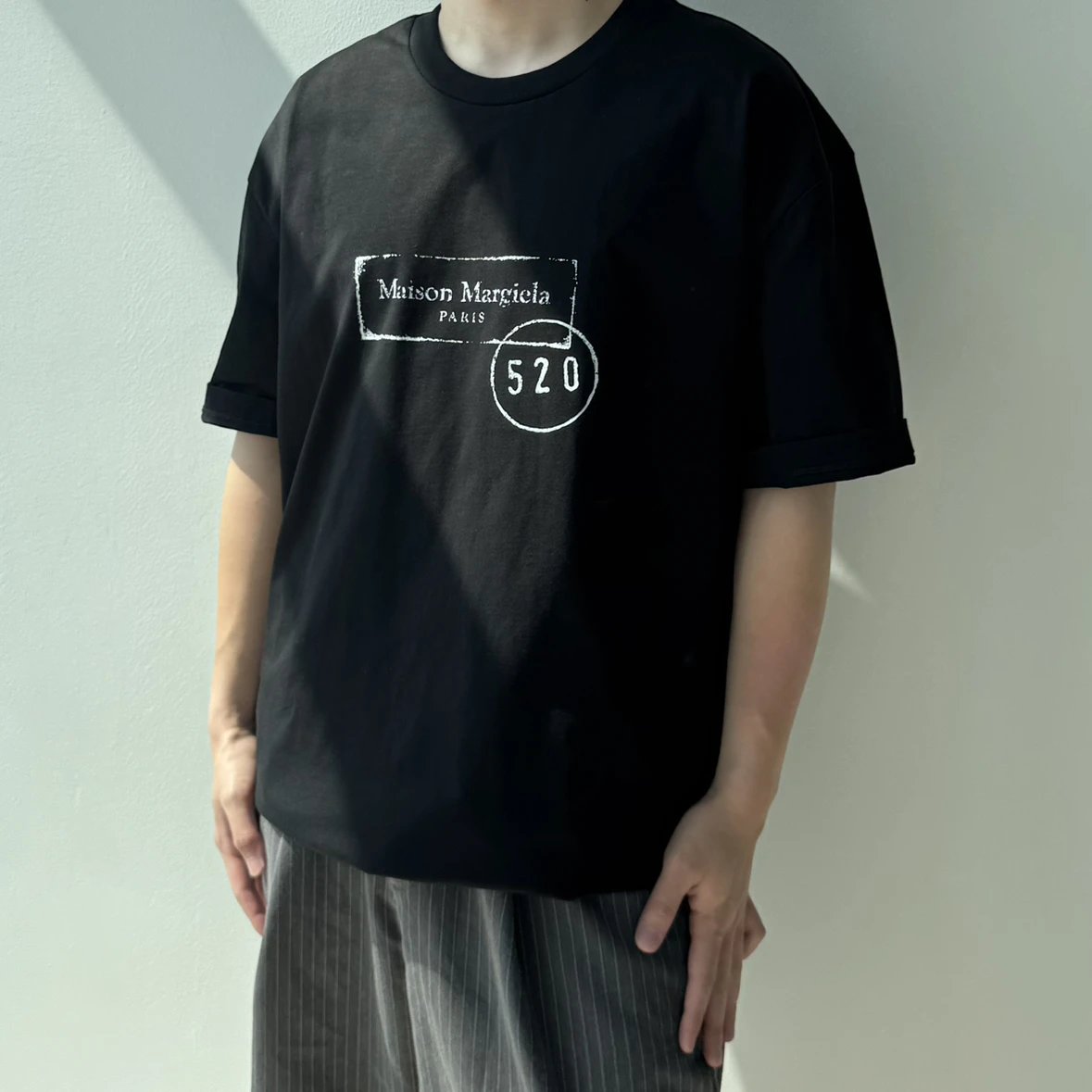 Item ID 8323 Ma1son-Margiala-2025ss-520 Limited Series - Blur Letter Printed Short