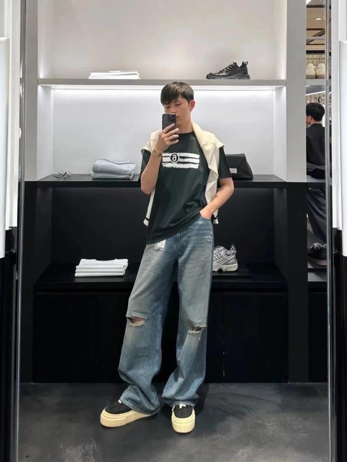 Item ID 8328 MM6-Magila SS25 _Correct Layered Printing_ - Digital Printed Round Nec