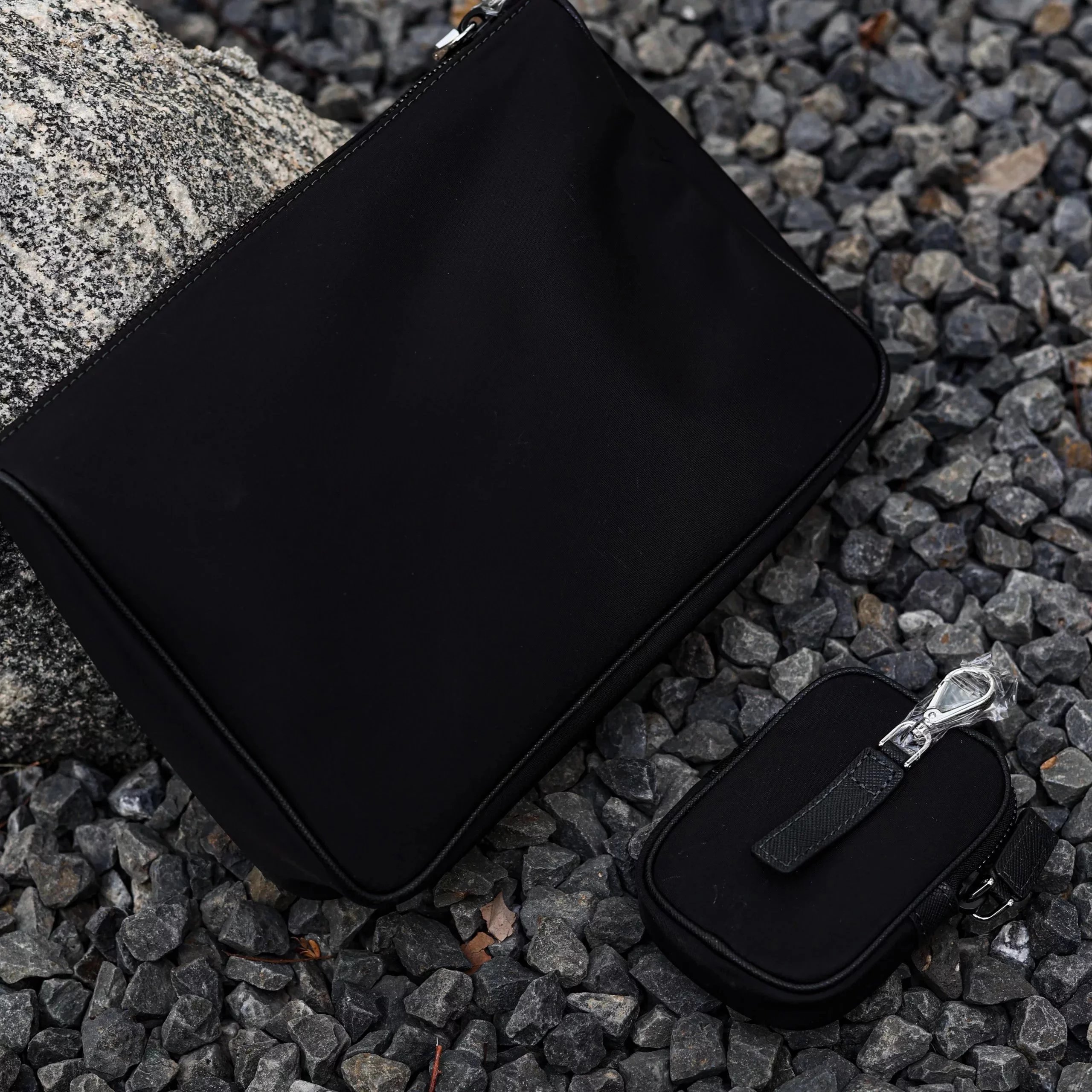 Item ID 8503 Original WG Steel Model Prada - Three in One Shoulder Bag Re Nylon Rec