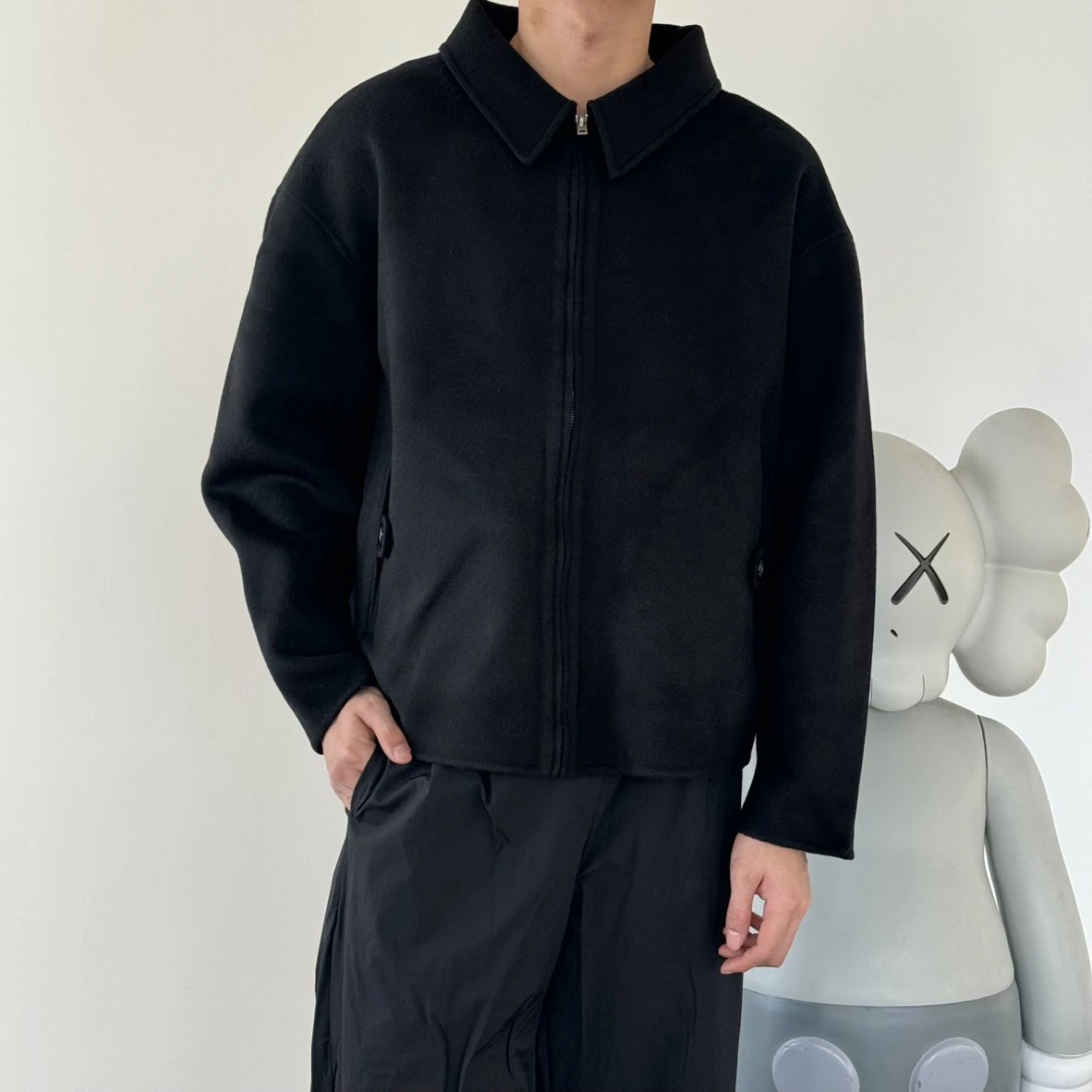 Item ID 8010 AcneStudios-FW25-“91 Sheep wool ➕9 cashmere ”- Attached test report -