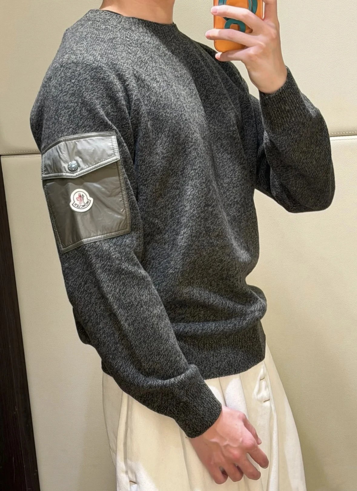  Item ID 8265 Moulin é Collection - _Wool and Cashmere Blended_ FW25- Splicing Casua