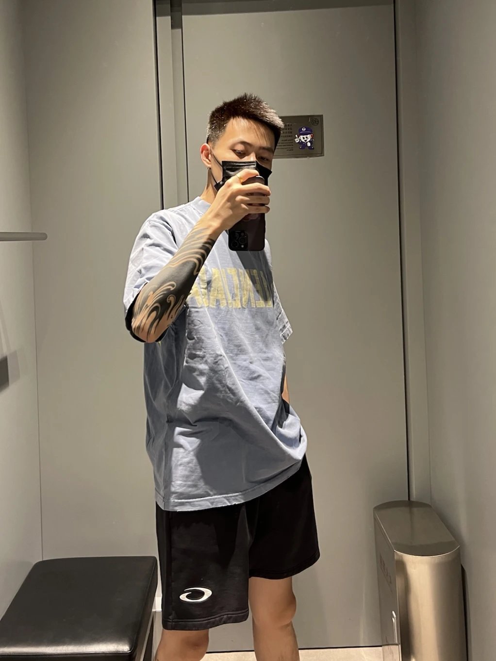 Item ID 8226 Balenci@ga- Paris -2025ss-G letter embroidered shorts - High weight te