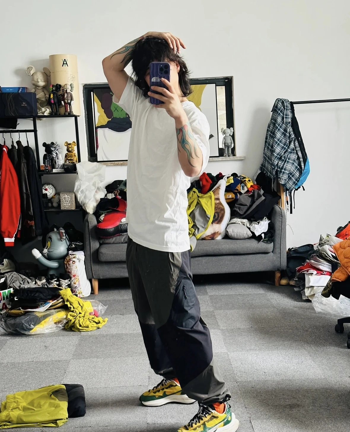 Item ID 8357 SS23S-Drop5 Series - _Elastic Technology Fabric_ CargoPant Retro Sport