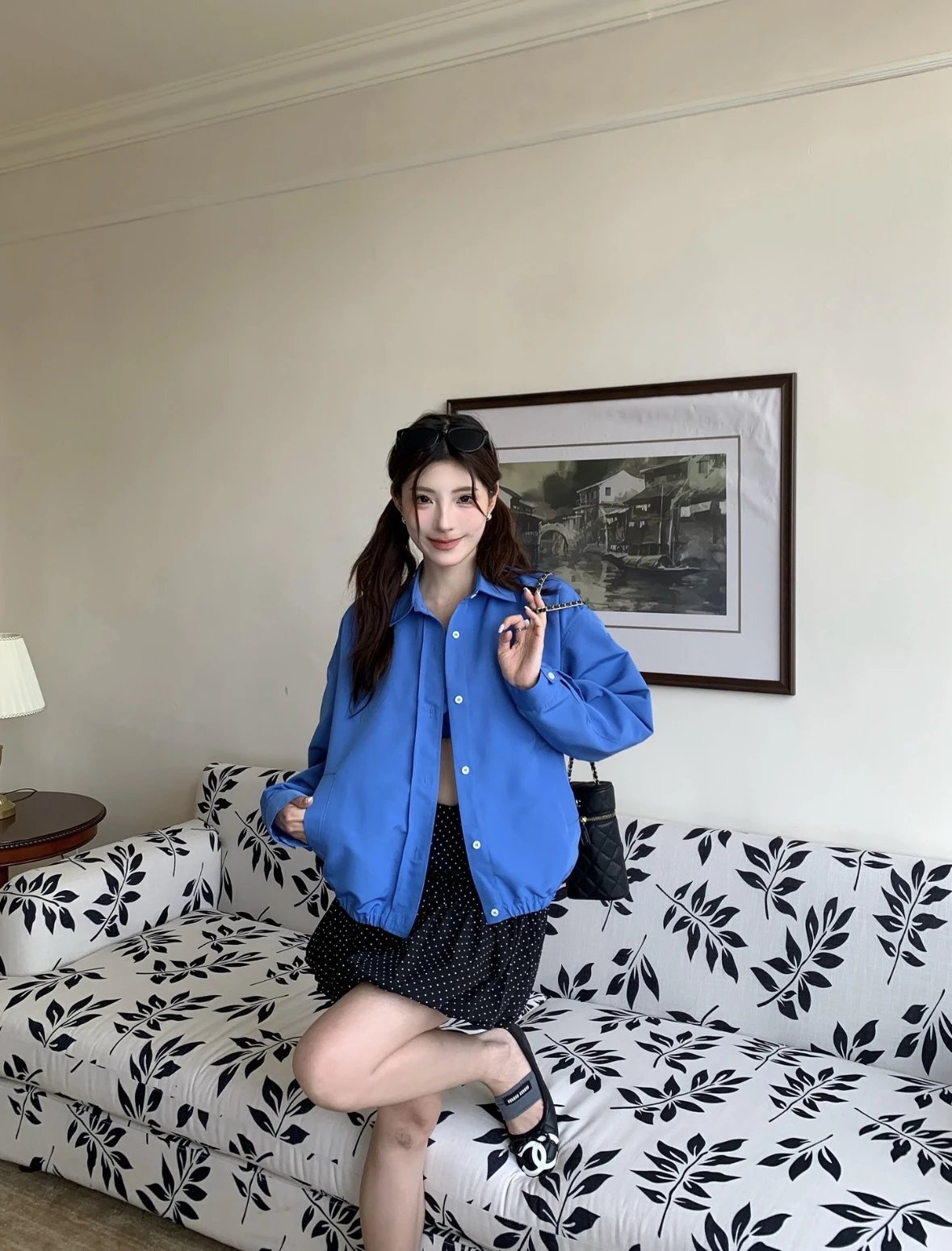 Item ID 8034 M1U-M1U Miu - SS25- _32 piece double stranded silk fabric_ summer coll