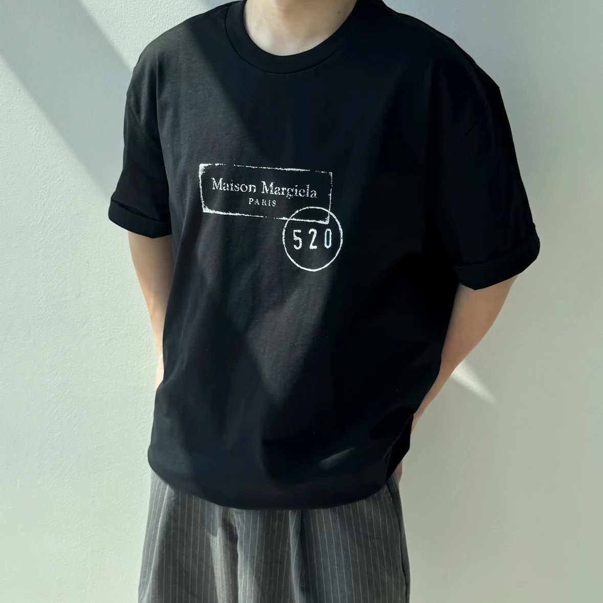 Item ID 8323 Ma1son-Margiala-2025ss-520 Limited Series - Blur Letter Printed Short