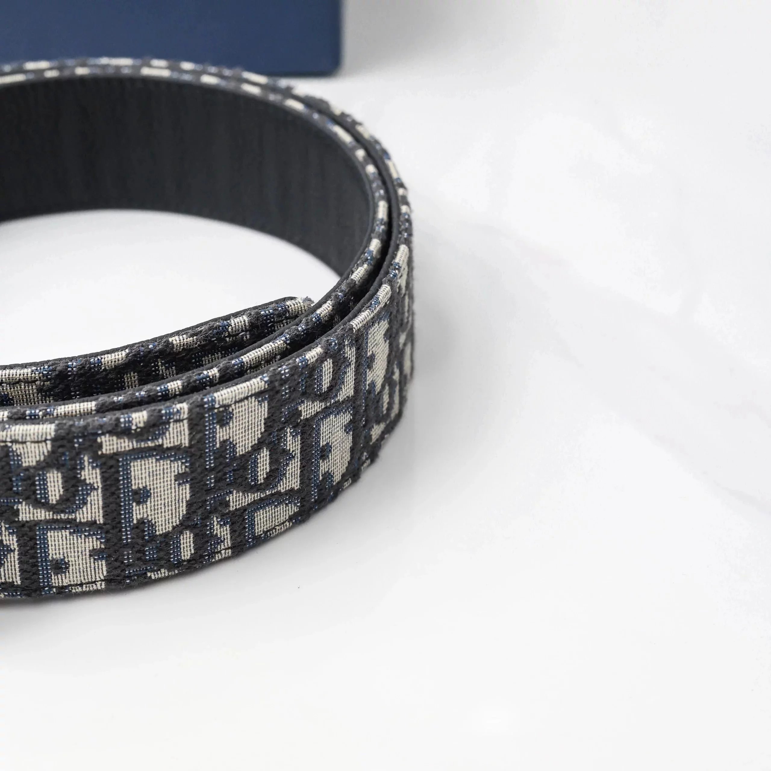 Item ID 8395 Dio-D Home - Full Print Vintage Series - Oblique Jacquard Letter Belt