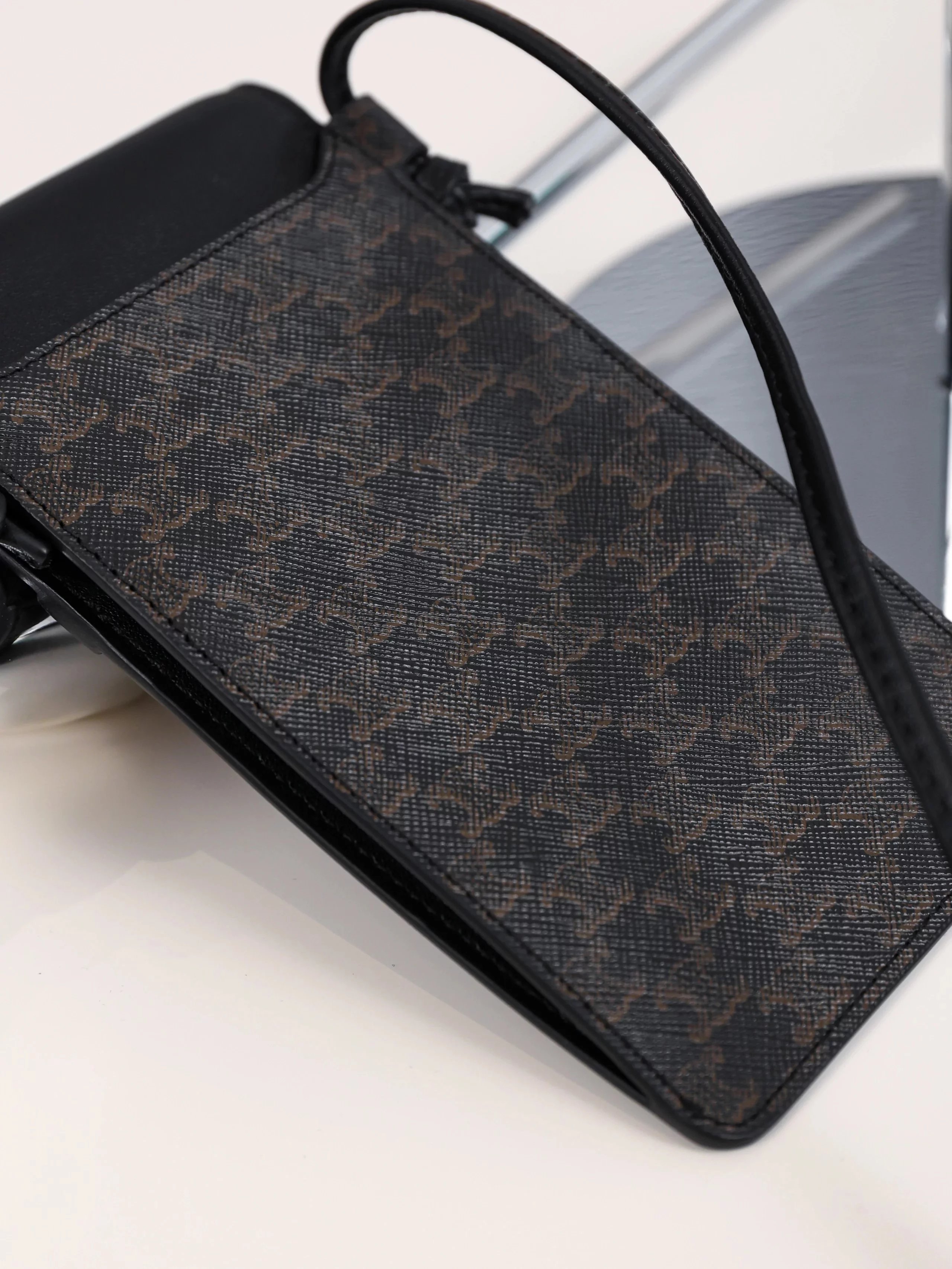 Item ID 8454 Celine-2022s-Celin-mini phone bag - Triumphal Arch printed vintage pho