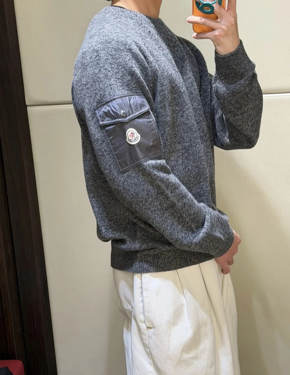  Item ID 8265 Moulin é Collection - _Wool and Cashmere Blended_ FW25- Splicing Casua