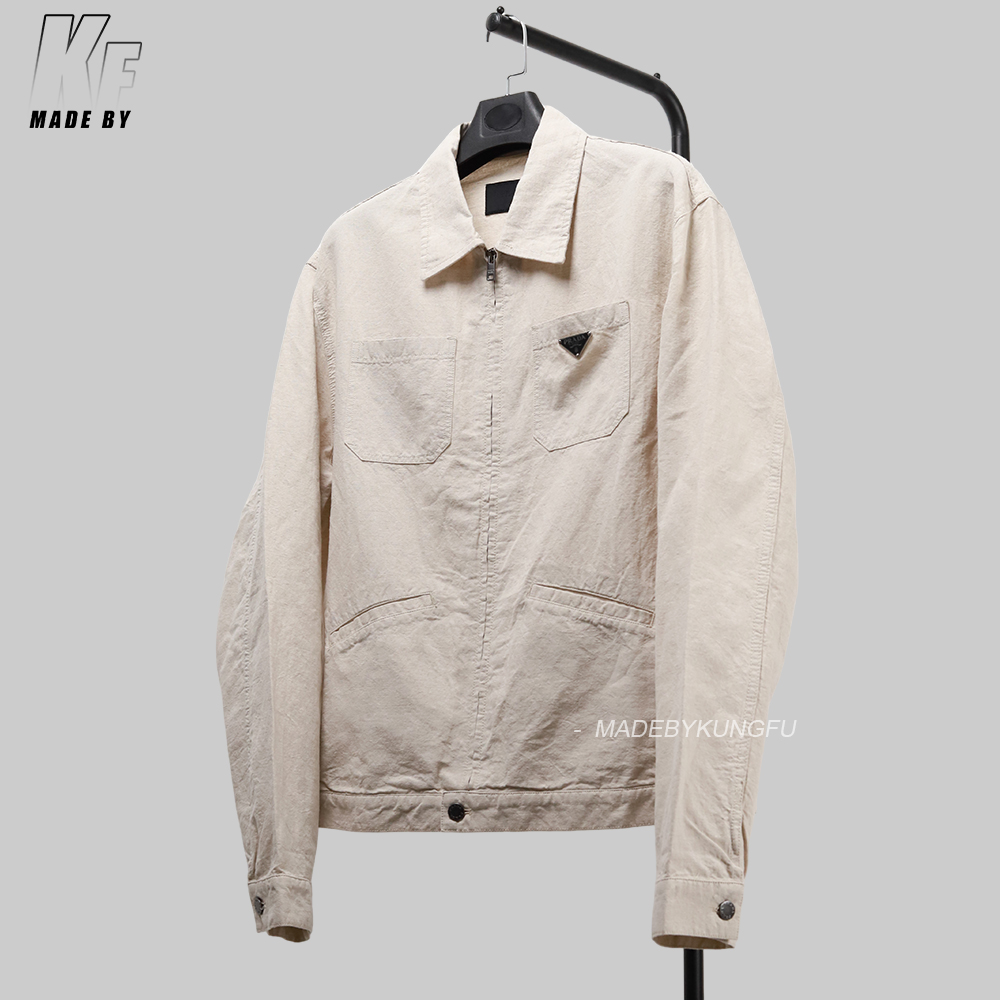 【KF badge】PRA linen jacket