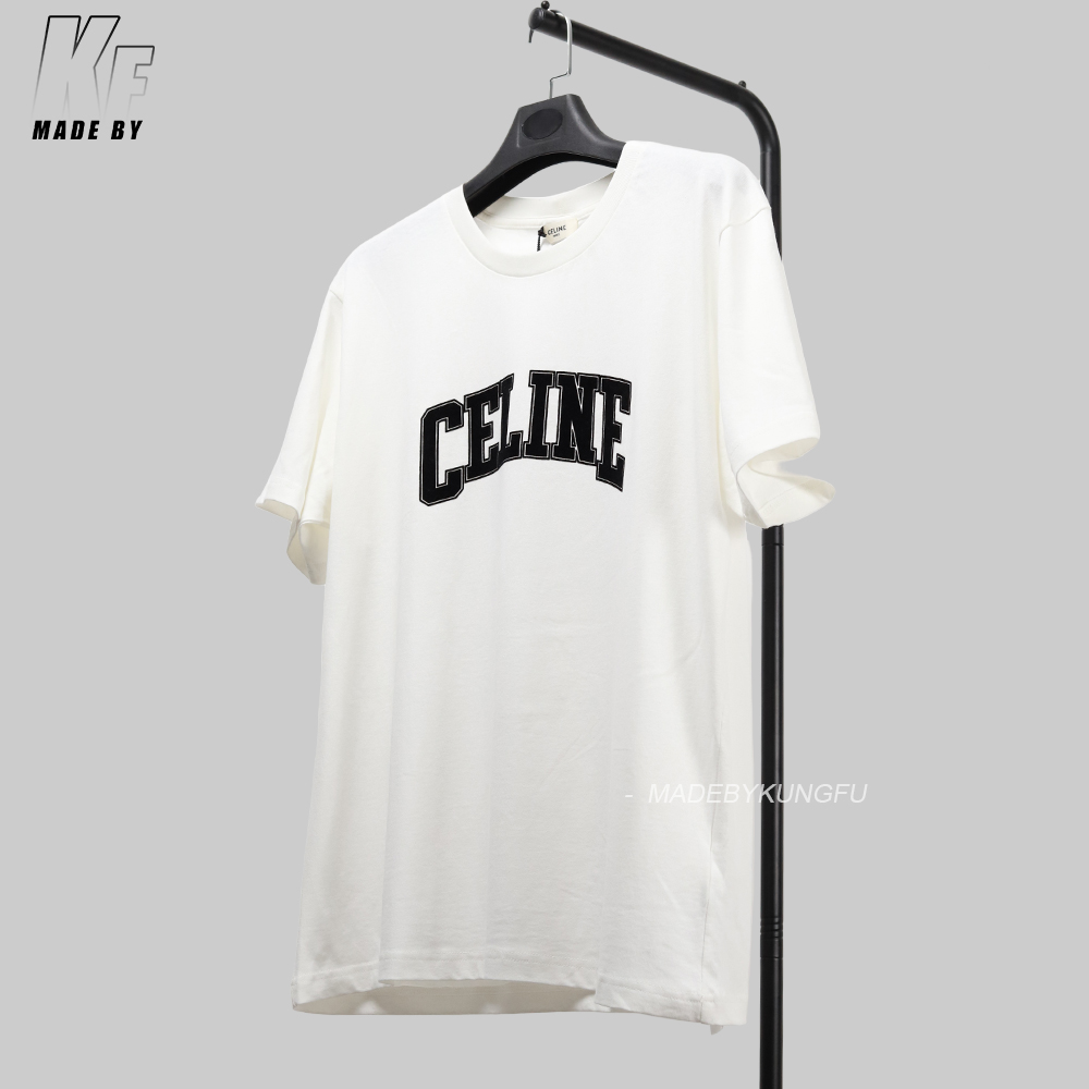 CE Flocking printing tee