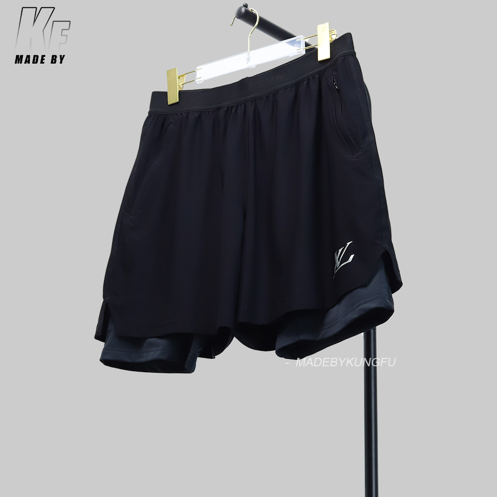 1V Quick-dry tech with linine shorts