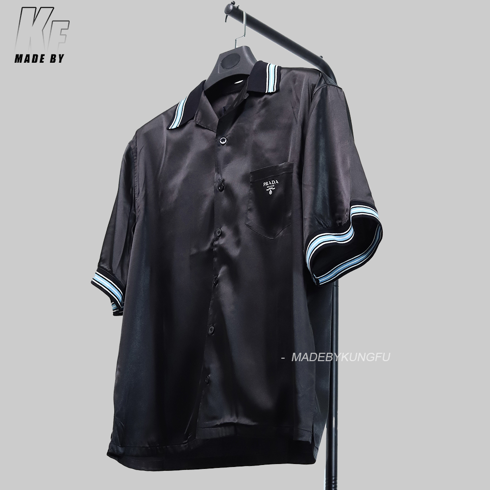 PRA 100% silk cuba shirt