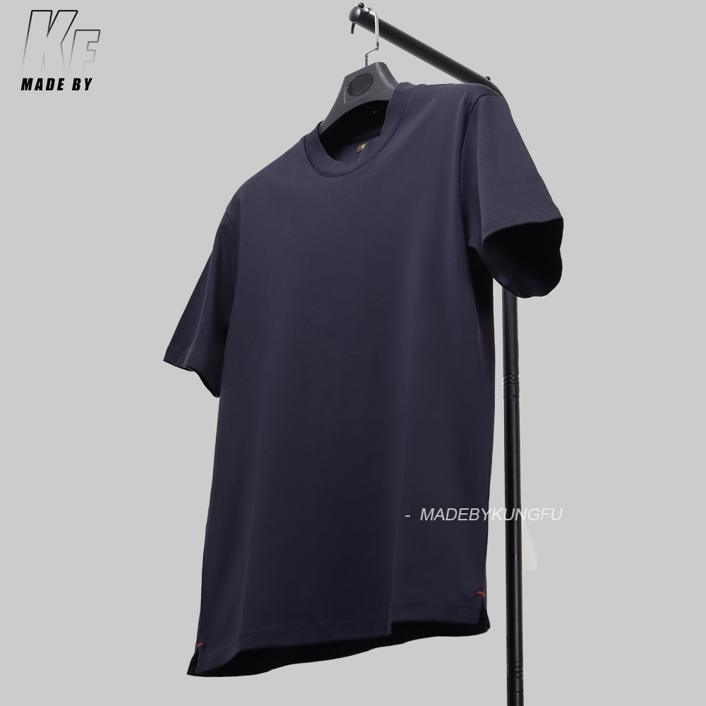 LP navy cotton tee