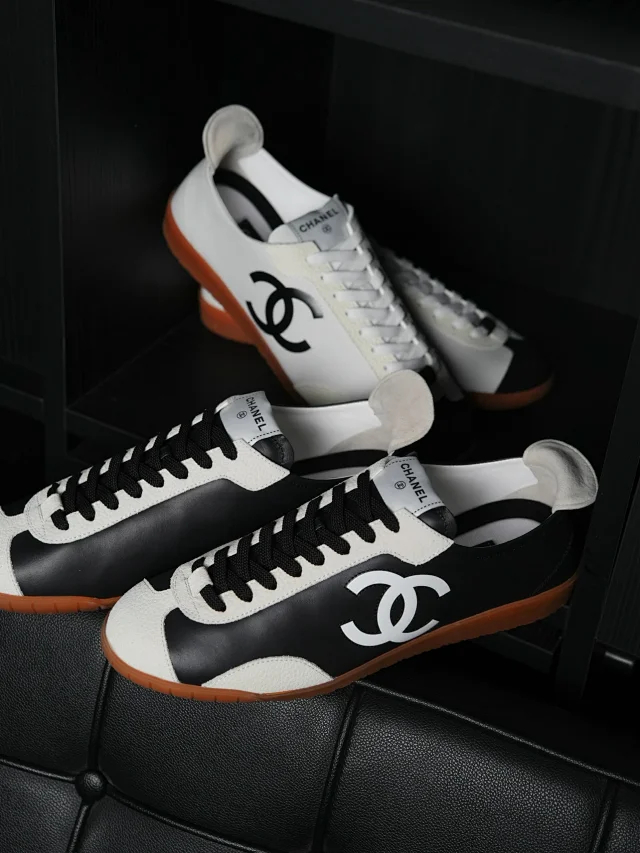 Item ID 9084 CHANE1 embossed calf leather suede effect round toe lace up low cut life and leisure training shoes 1cm