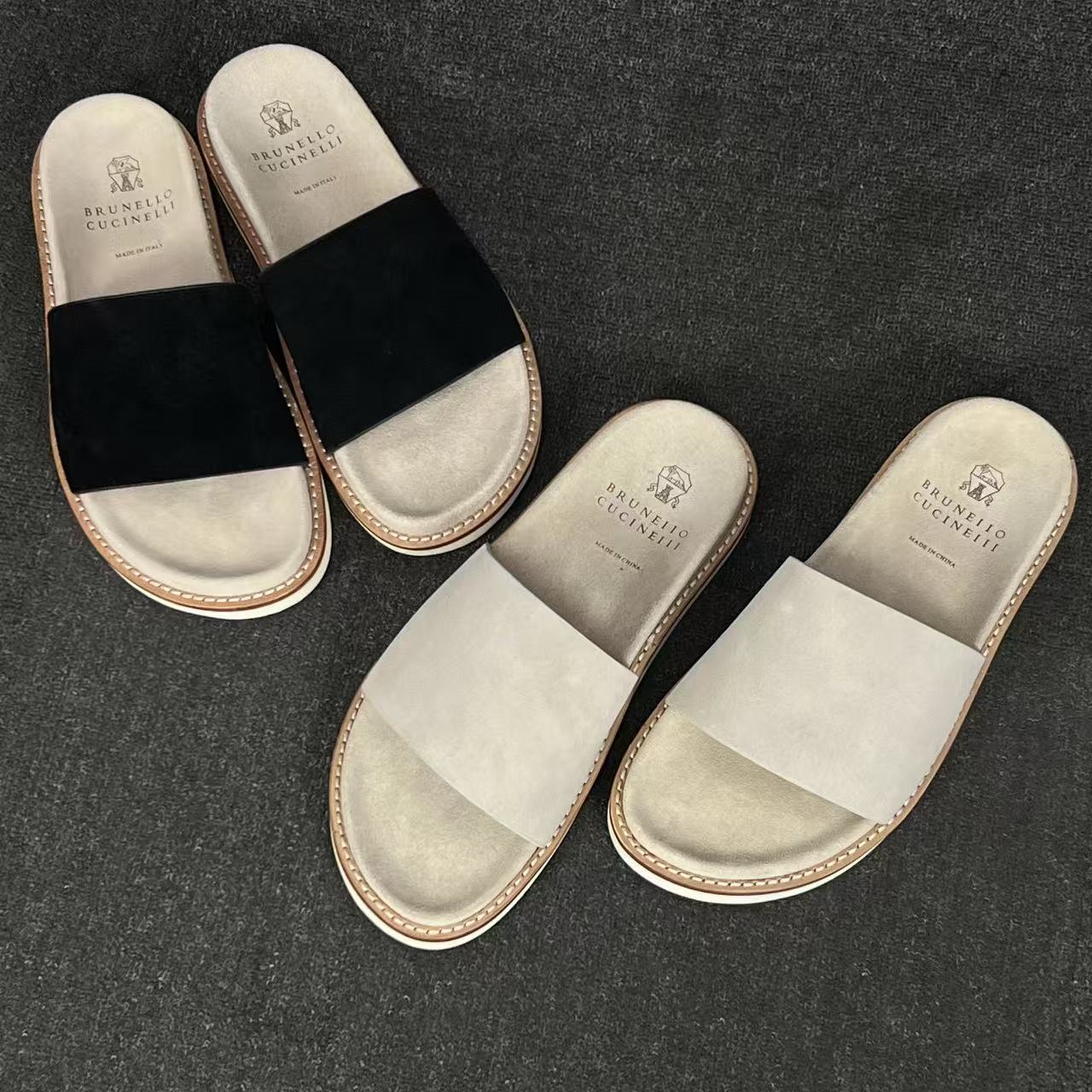BC suede slippers