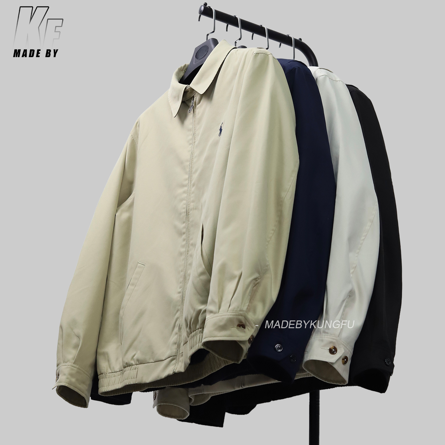 RL peach skin jacket