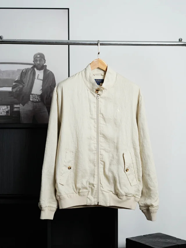 Item ID 9122 Ralph Bedford Linen Long Sleeve Zipper Jacket Standard Edition for Men