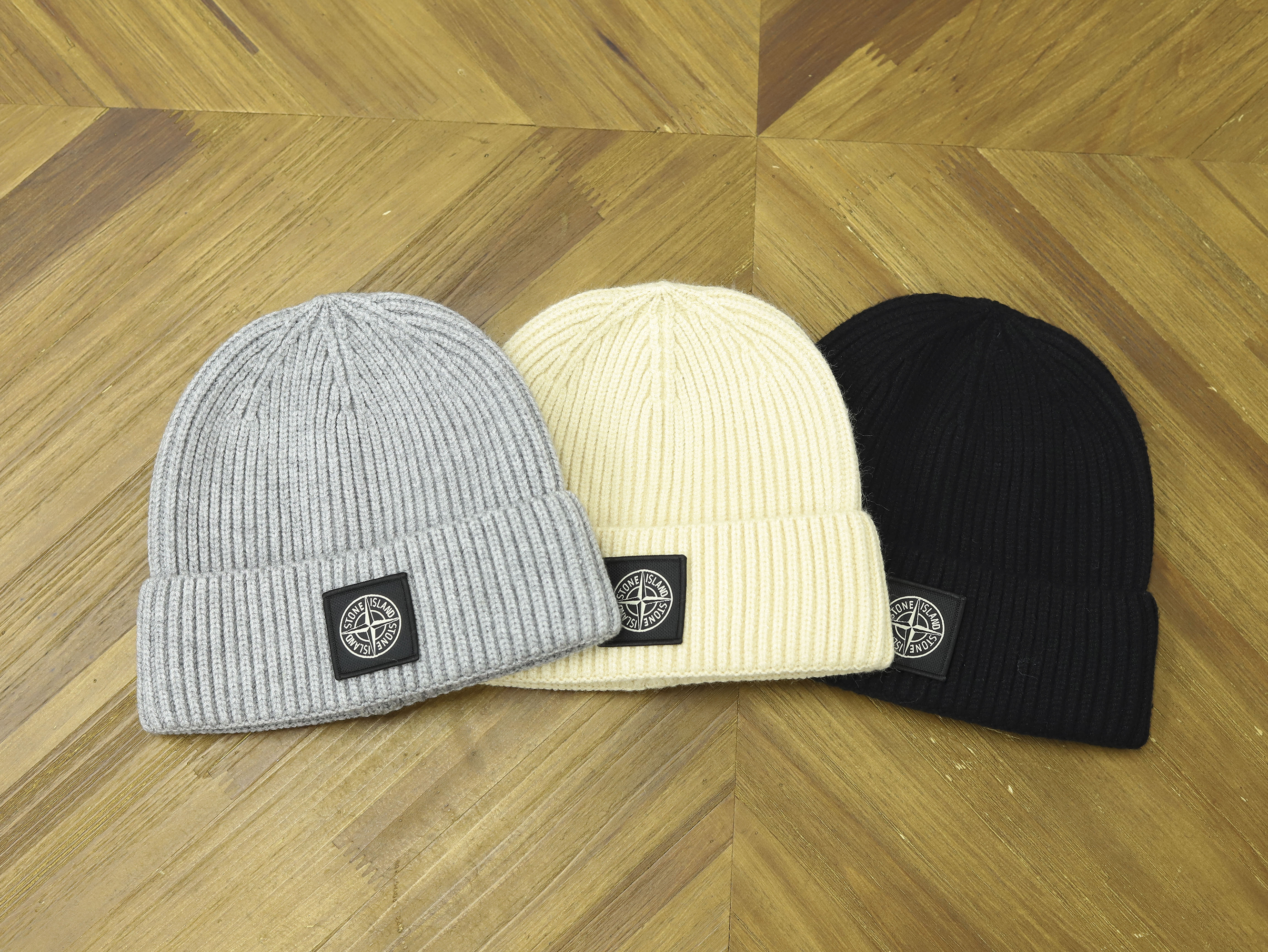 stone island线帽 杏色 灰色 黑色 3