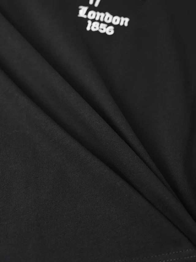 Item ID 9053 BBR Double color optional double embroidery technique round neck cotton knitted T-shirt
