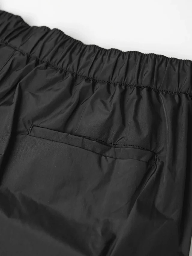 Item ID 9054 PRA Recycled Nylon Series Enamel Triangle Logo Elastic Bundle Rope Waist Casual Shorts