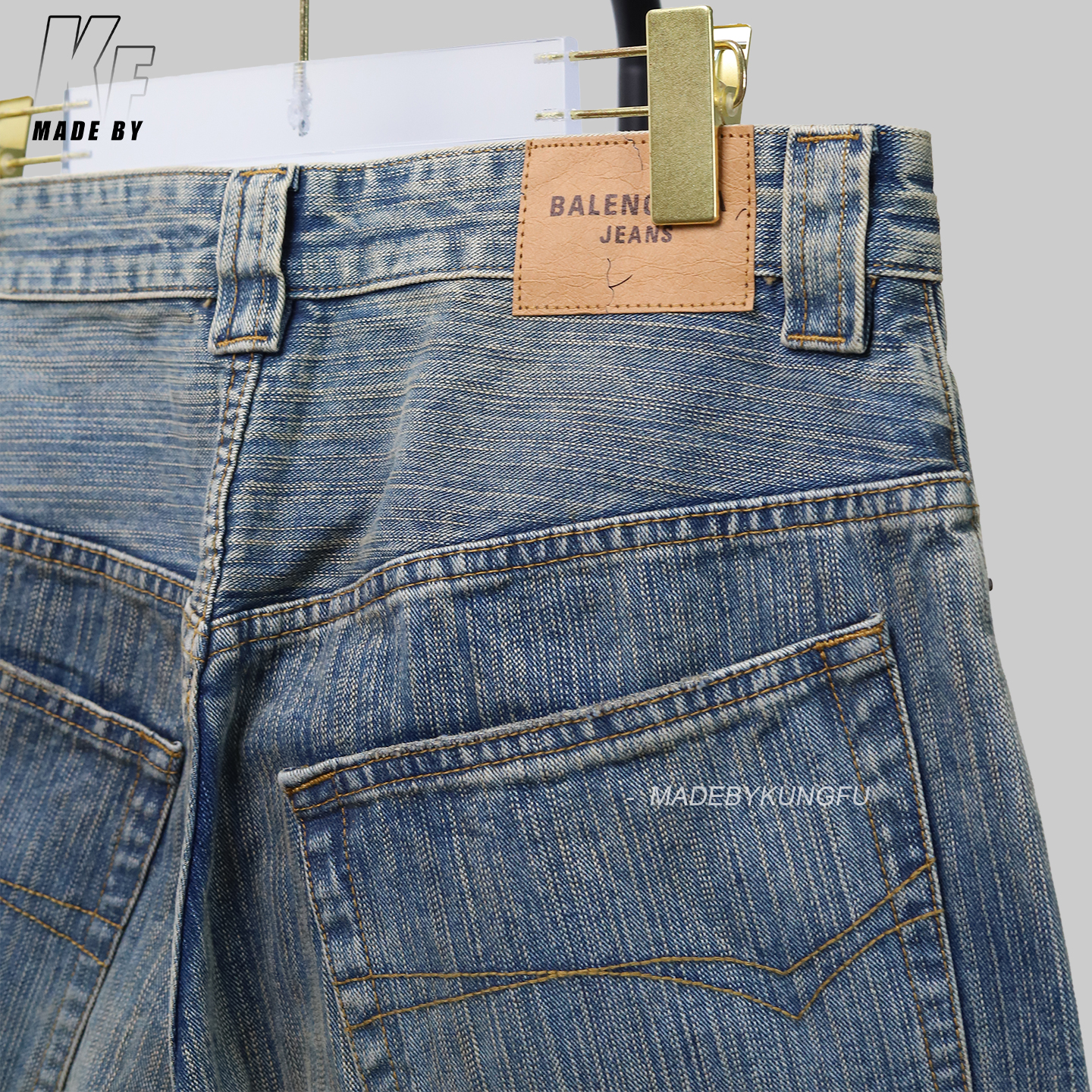 BLCG 3D Embroidered Loose Jeans