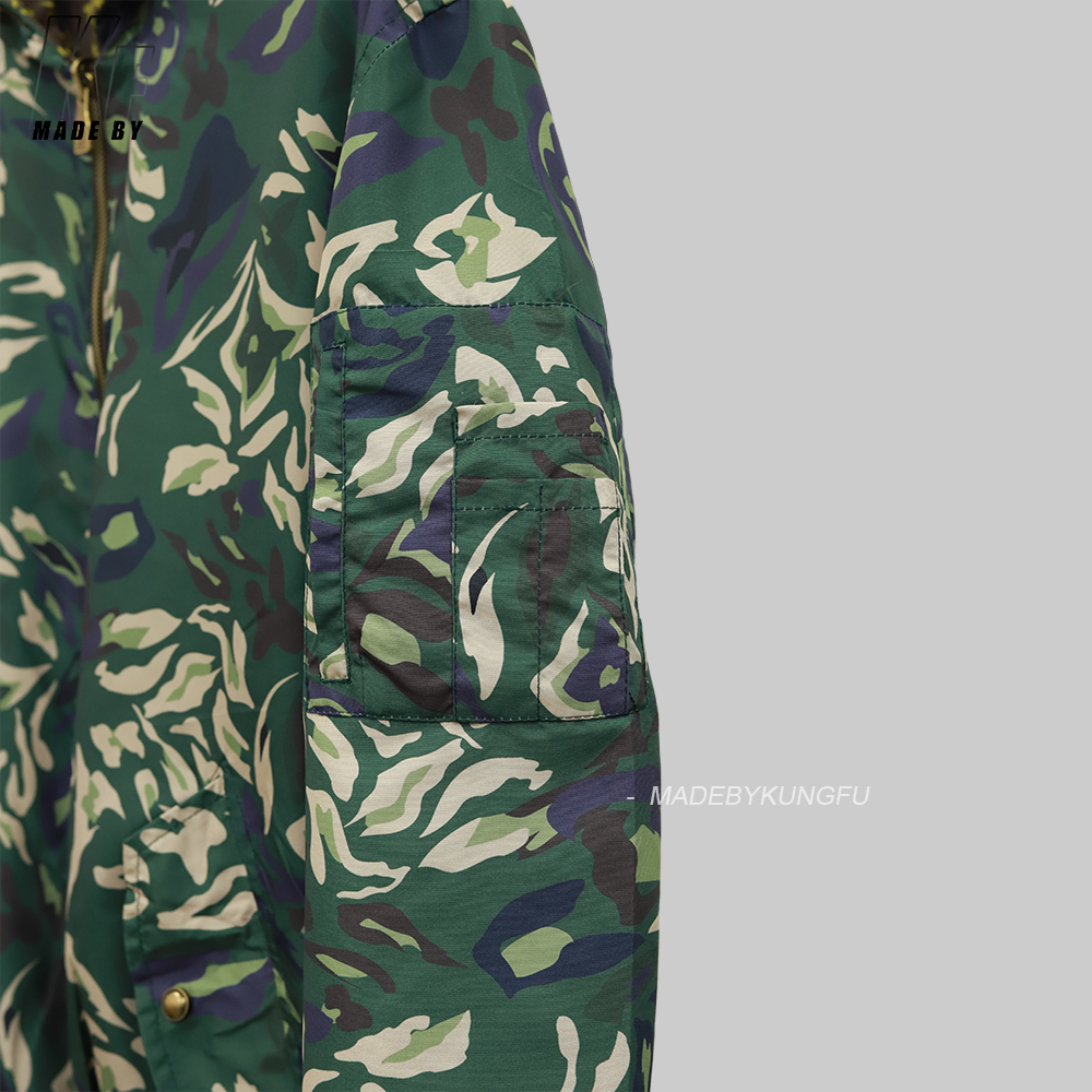 LV 迷彩两面穿小风衣 迷彩-金色